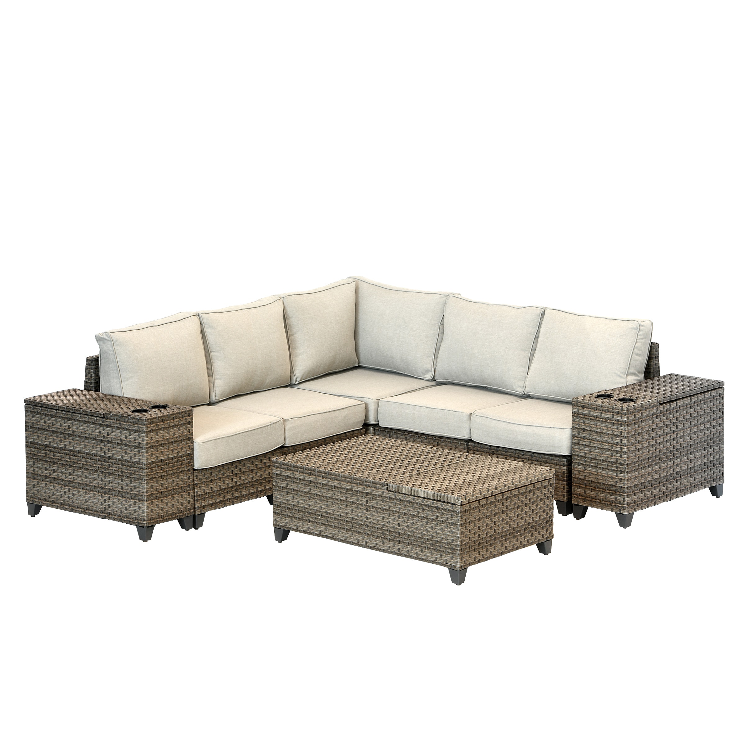 4 seater garden sofa set