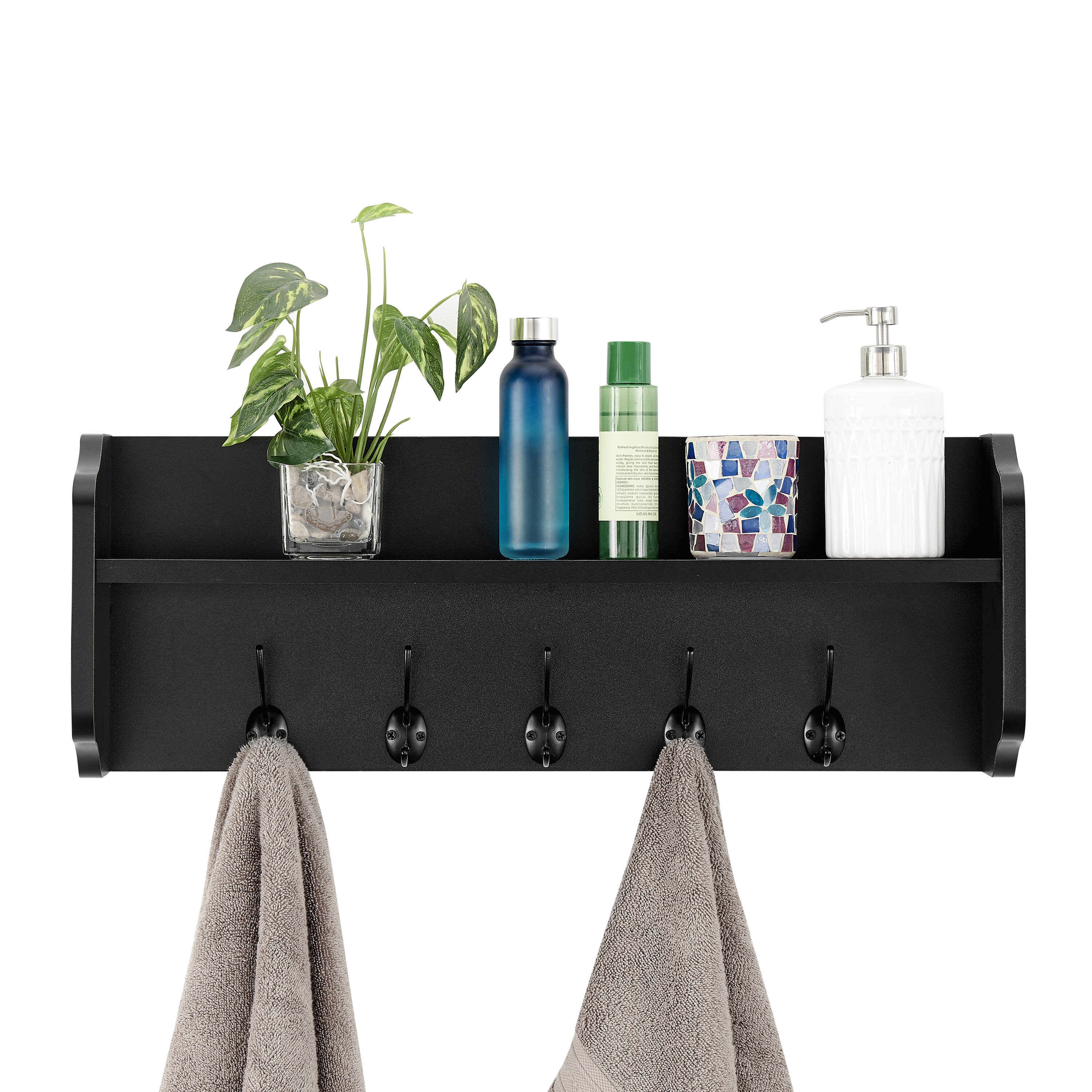 Danya B. XF161206BK Wall-Mounted-Shelving - View #10