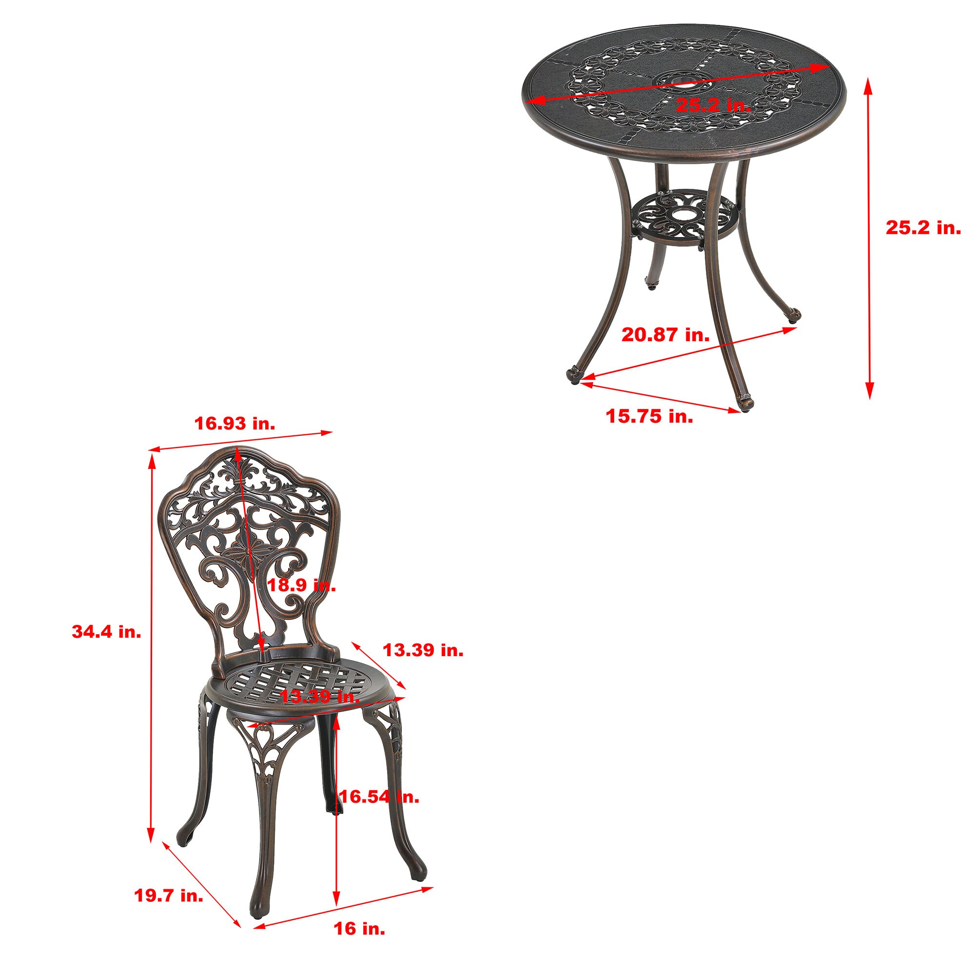 Mondawe MO6026CT-BR Patio-Dining-Sets - View #10
