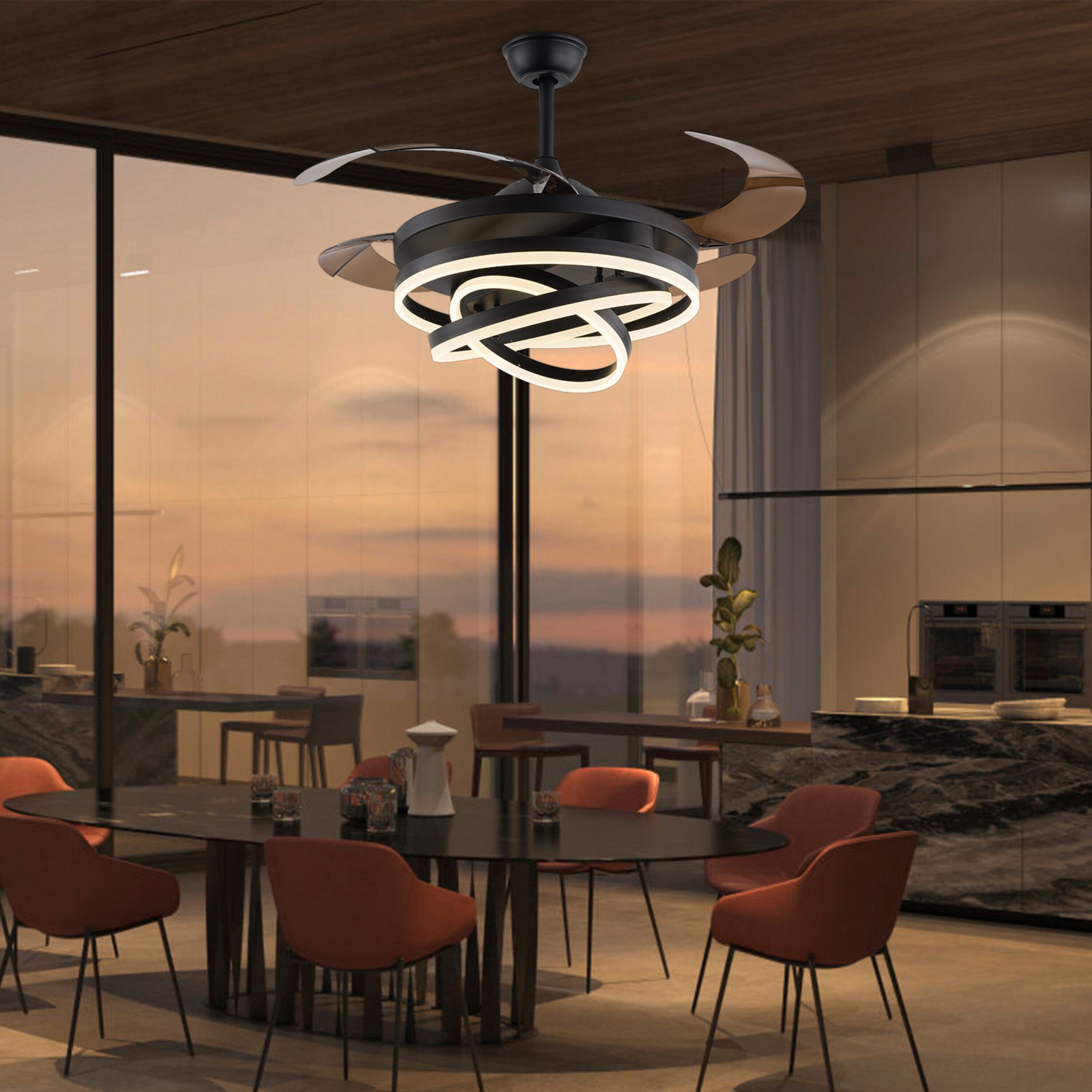 Oukaning HG-HCXLST-4222-US Ceiling-Fans - View #9