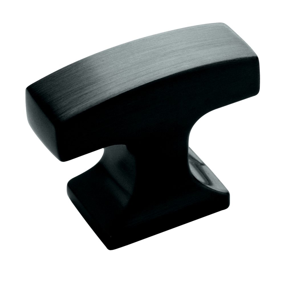 Amerock BP53717GPH Westerly 1-5/16-in Graphite Bar Transitional Cabinet Knob