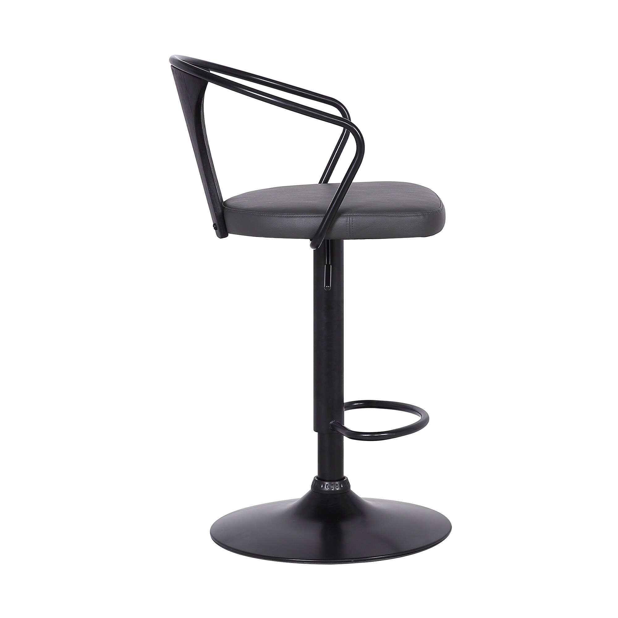 Armen Living LCEASWBABLGR stools - View #3