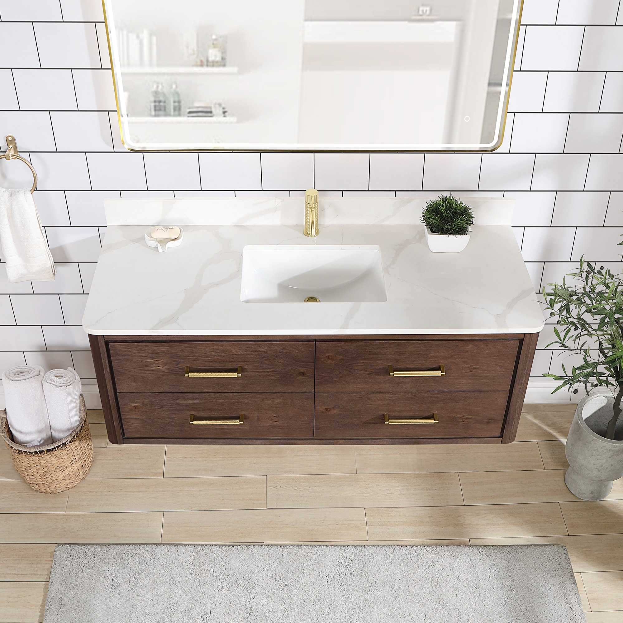 Vinnova 706655-AD-BK Bath-Vanity-Combo - View #7
