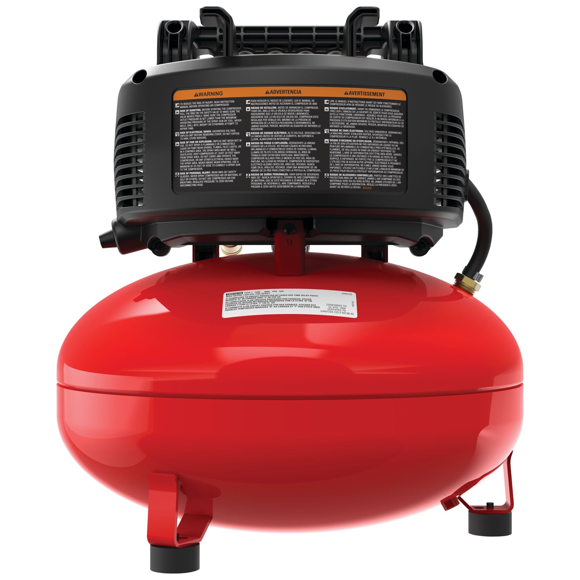CRAFTSMAN 6-Gallons Portable 150 Psi Pancake Air Compressor in the Air  Compressors department at