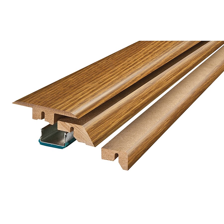 SimpleSolutions 2.37-in x 78.7-in MDF 4-n-1 Floor Moulding SimpleSolutions 2.37-in x 78.7-in MDF 4-n-1 Floor Moulding