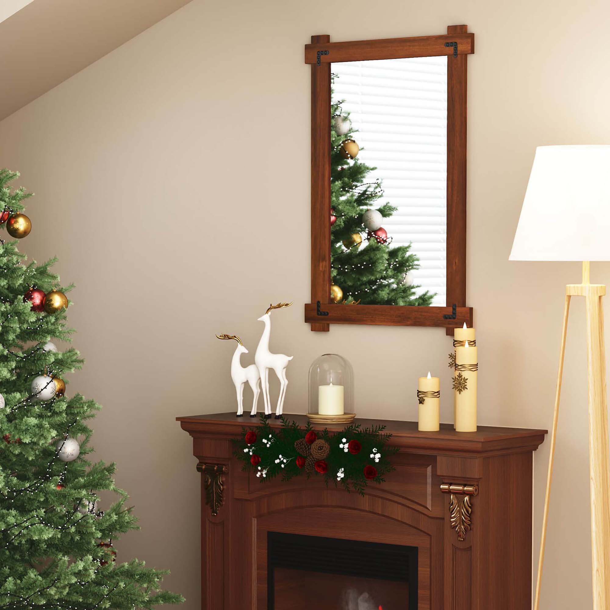 Costway HCST06671 Framed-Bath-Mirrors - View #9