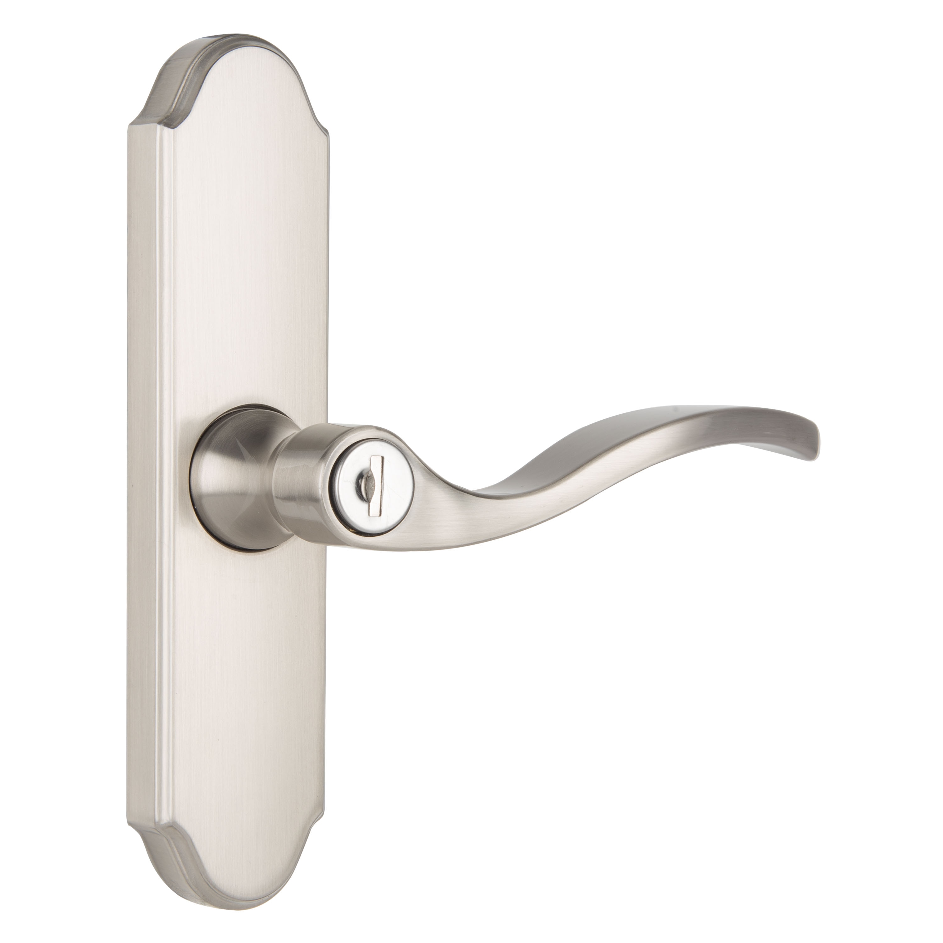 WRIGHT PRODUCTS VMT112SN Serenade Satin Nickel Lockable Storm door Replacement Handleset