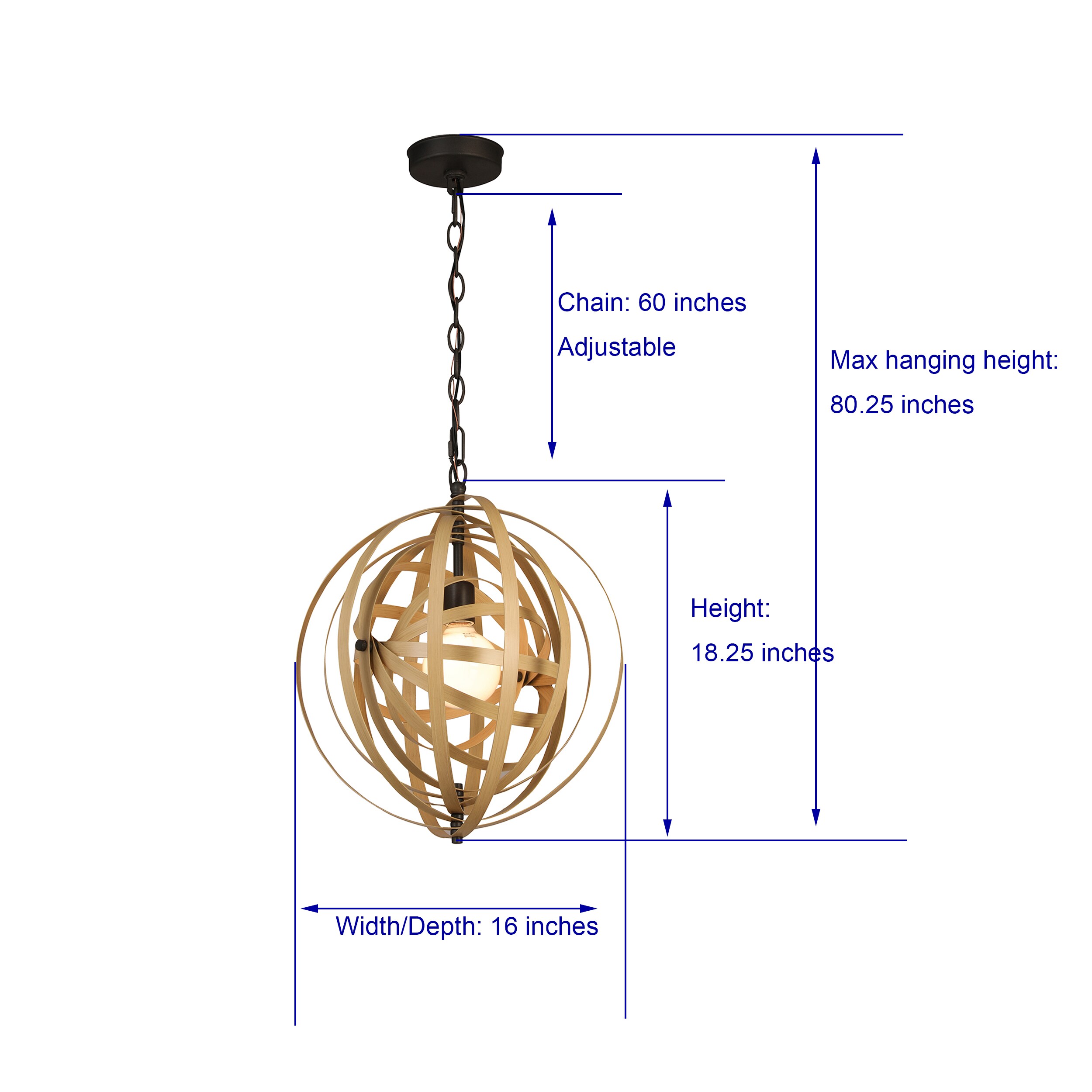 allen + roth KKG0991A Pendant-Lights - View #4
