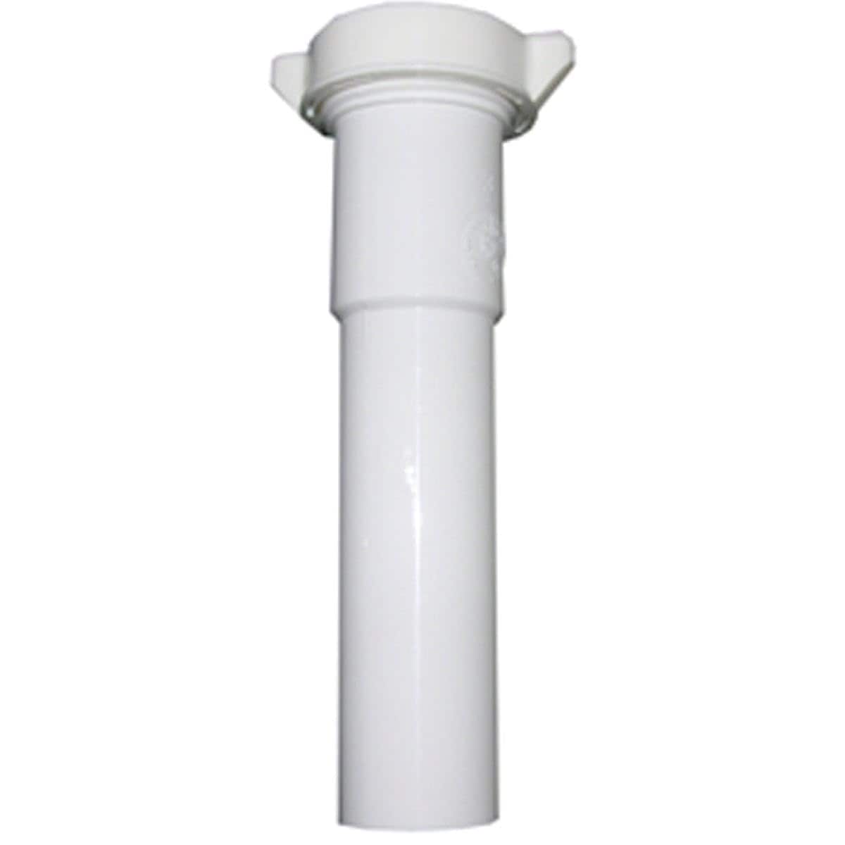 Larsen Supply Co. Larsen Supply Lavatory Drain Extension White PVC 1-1/4 in Tube x 12 in