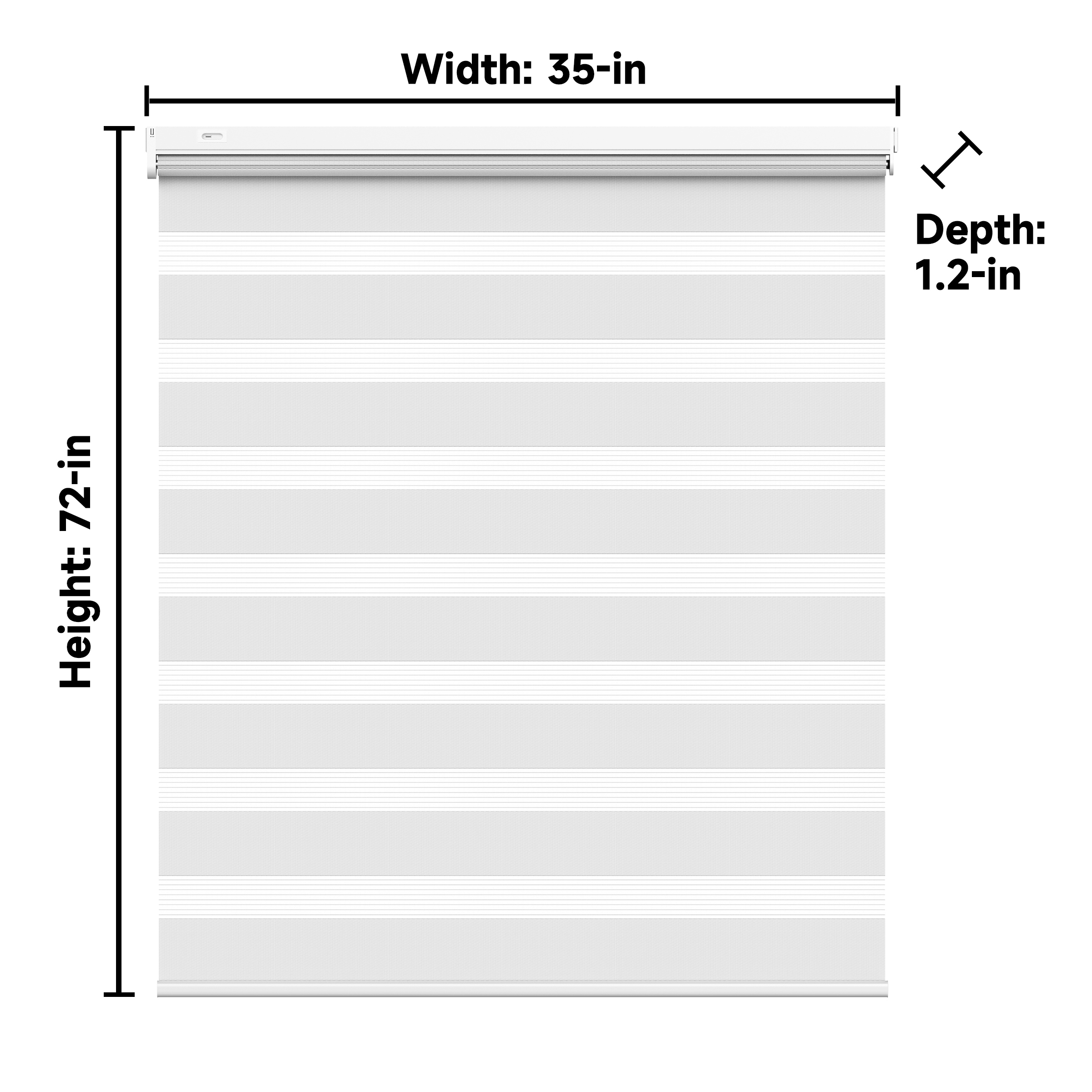 YOSHADE GP-MZB-3572-WH-A shades - View #7
