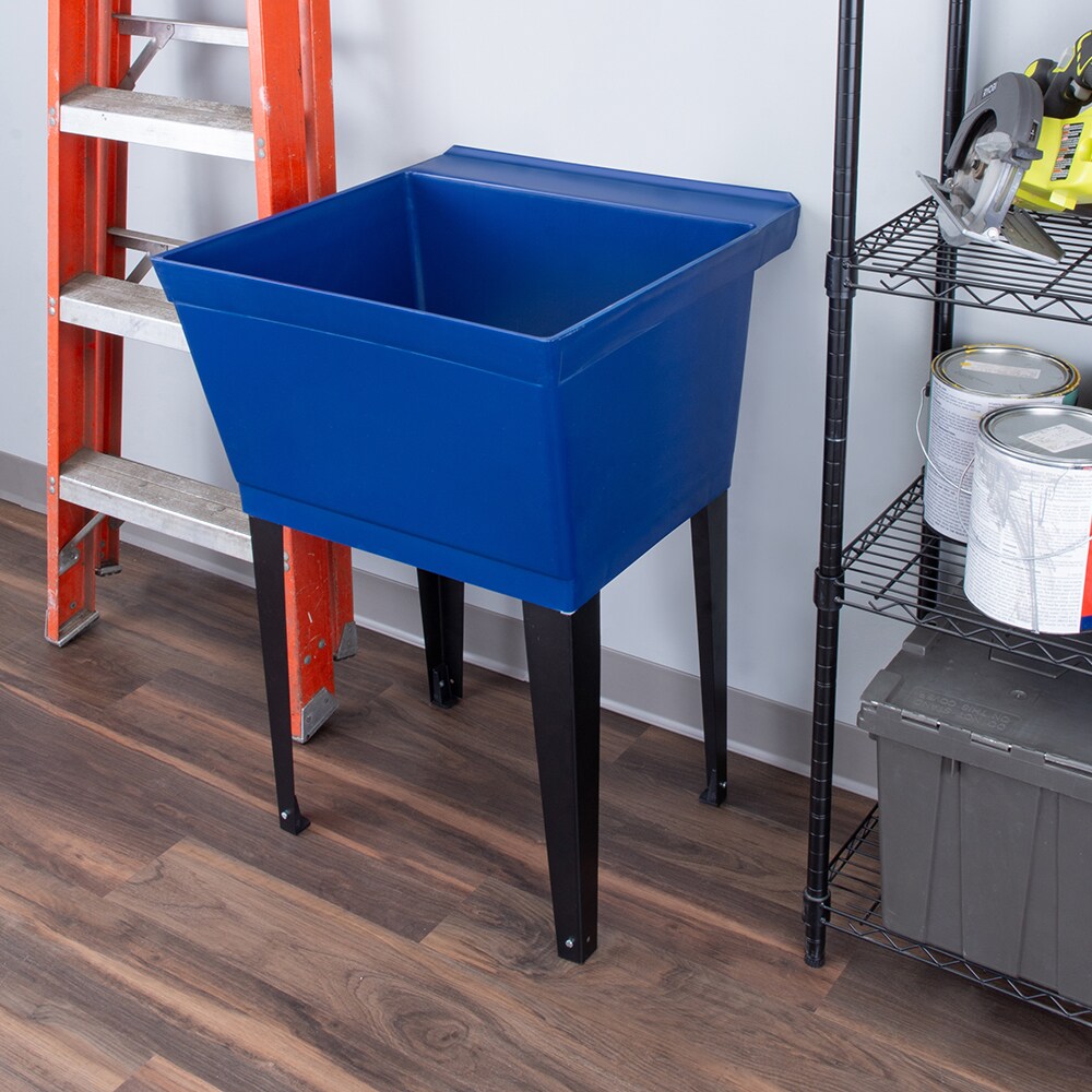 Blue Utility Sinks at