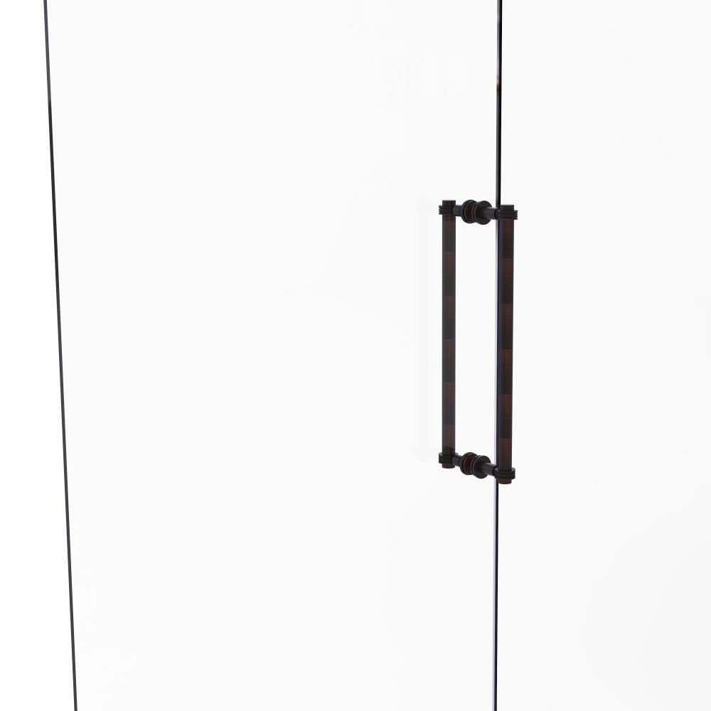 Allied Brass 404D-18BB-VB Venetian bronze 18-Inches Hinged shower door Handle