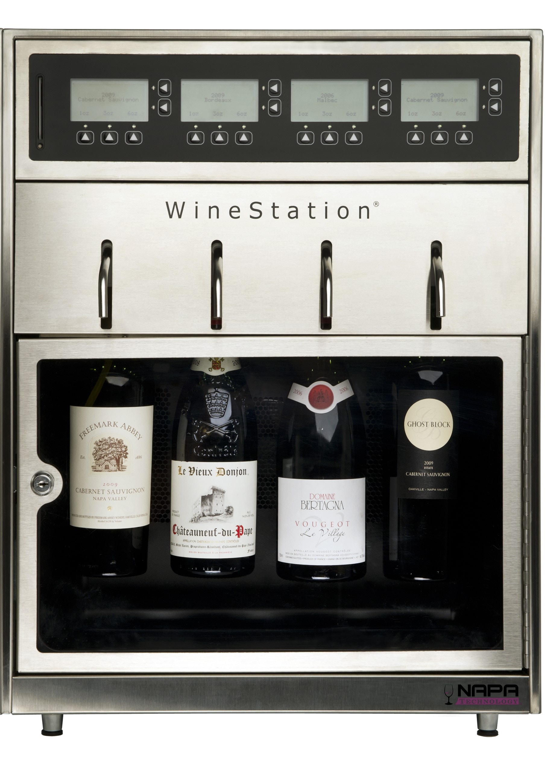 wall bracket 4-station liquor dispenser /wine dispenser - Bed Bath