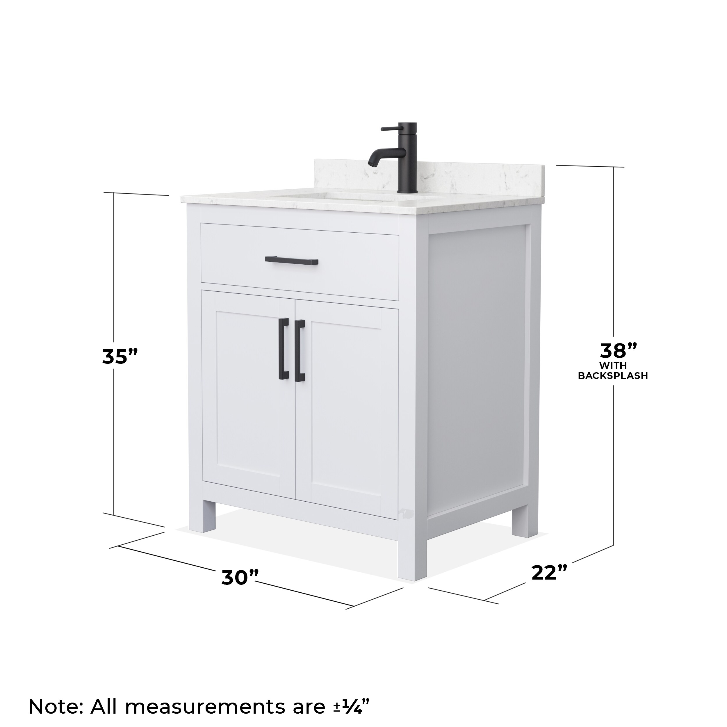 Wyndham Collection WCG242430SWBCCUNSMXX Bath-Vanity-Combo - View #5