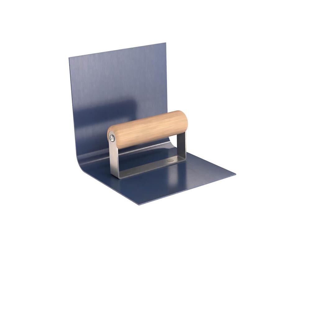 Bon Tool 82-232 6-in x 6-in Blue Steel Concrete Edger with 0.75-in Radius