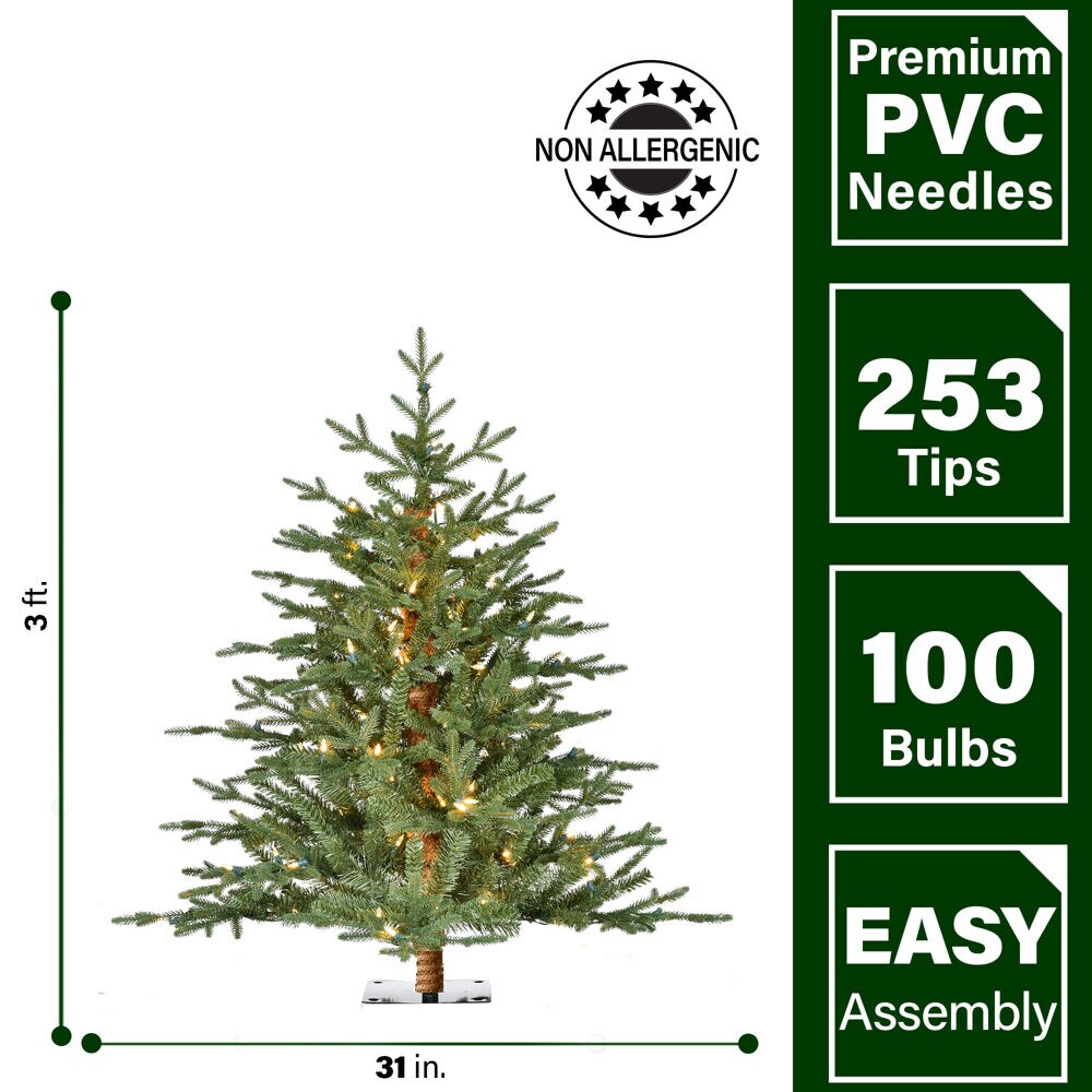 Fraser Hill Farm FFAP030-5GR Artificial-Christmas-Trees - View #4