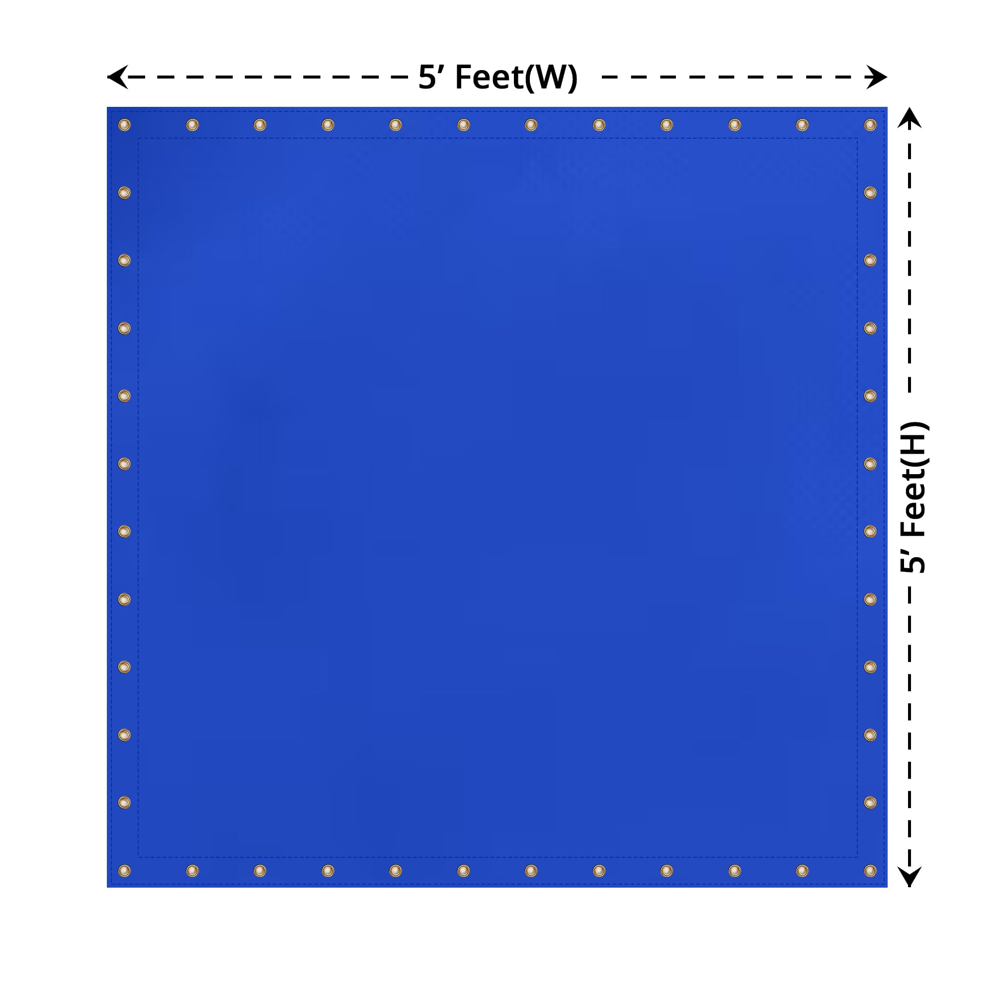 Covers & All TARP-T-BLUE-01 carports - View #7
