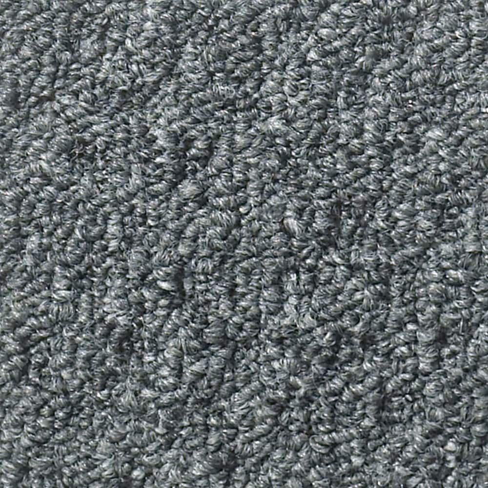 Style Selections 7L68700500 Breckenridge Charcoal Gray 18-oz sq yard Olefin Textured Indoor Carpet