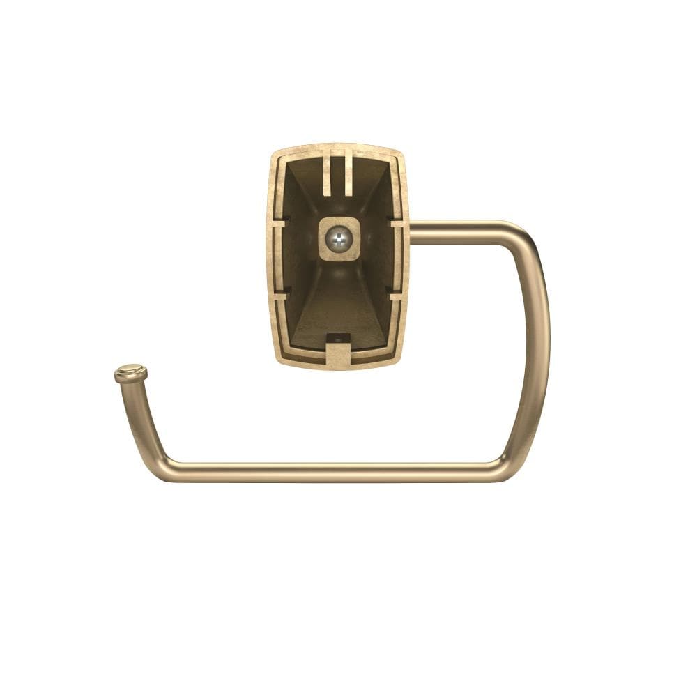 Amerock Clarendon Golden Champagne Wall Mount Towel Ring