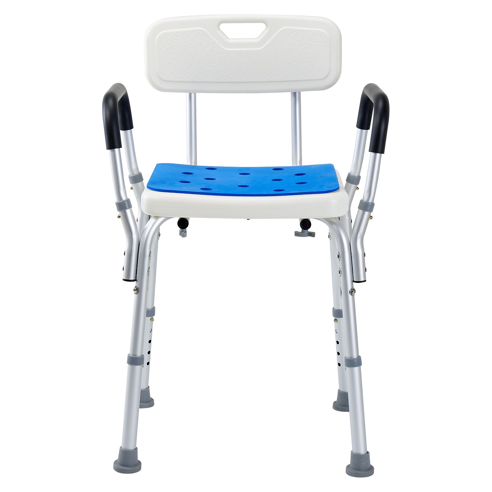 GIVIMO Shower Chair 400-lb Capacity Shower Seat with Back Adjustable Height Shower Stool Shower Chair for Inside Shower Bathtub Non-Slip Bench