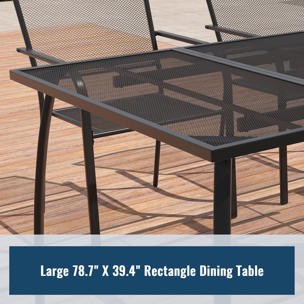 Mondawe MO-SL79TW02-BL Patio-Tables - View #4