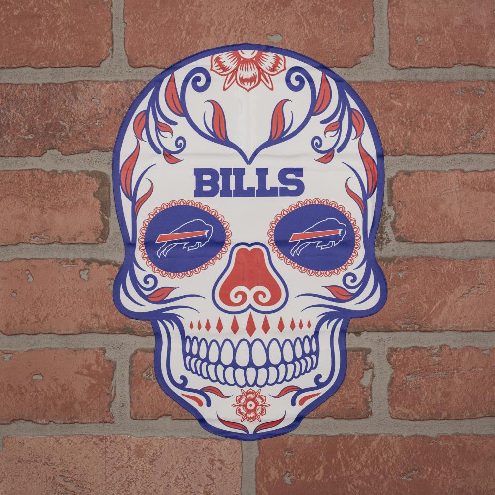 Tampa Bay Buccaneers 12'' Sugar Skull Sign