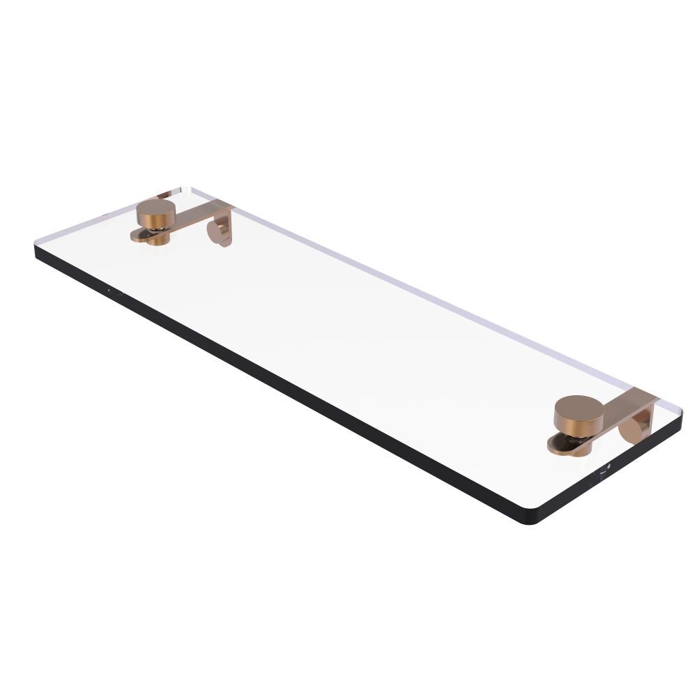 Allied Brass NS-1/16-BBR Brushed Bronze Wall mount Bathroom Shelf ( 16-in x 2-in x 5-in )