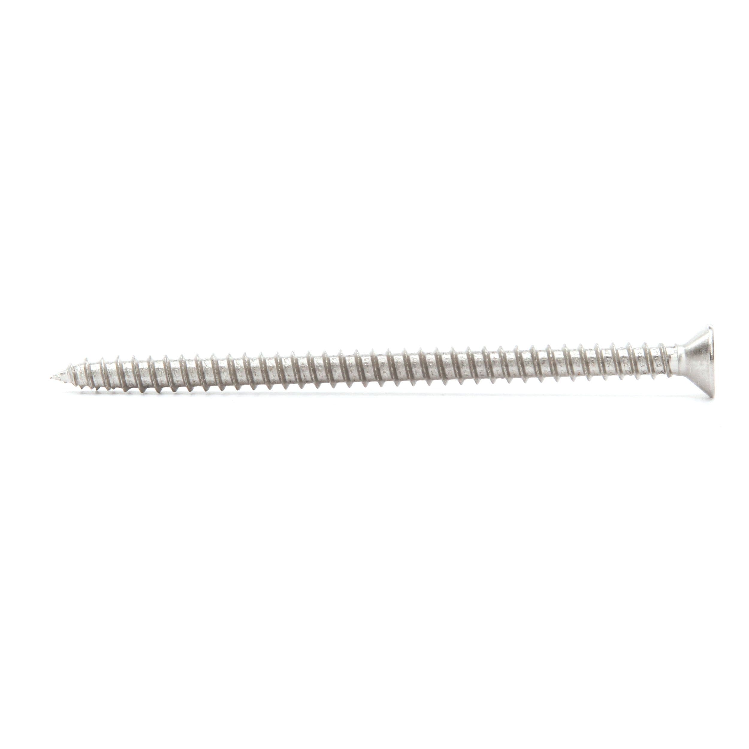 Hillman 9 x 3 Silver Nickel Plated Interior/Exterior Wood Screws - 3 ct 883441