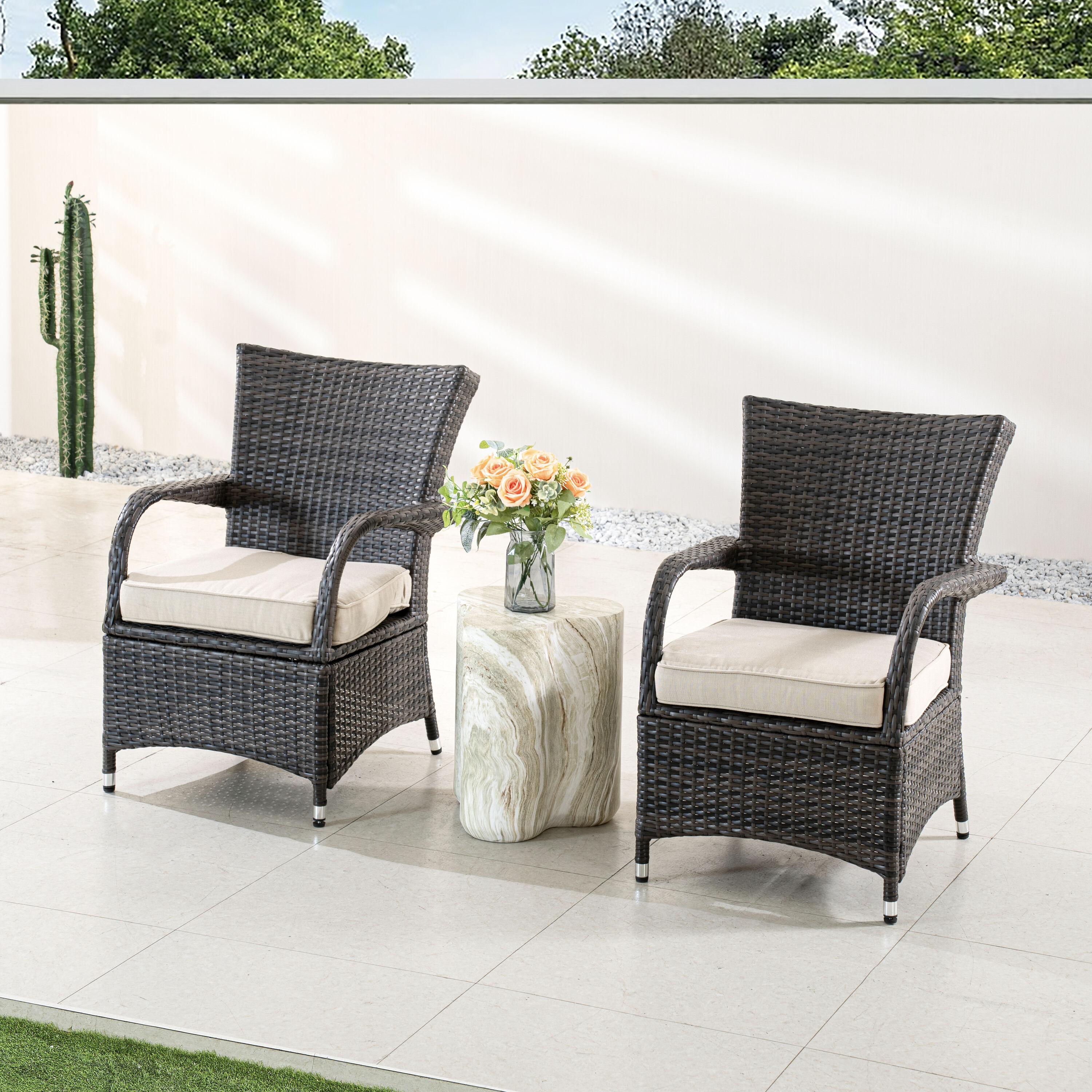 Direct Wicker DWC-230077ST1123B Patio-Conversation-Sets - View #6