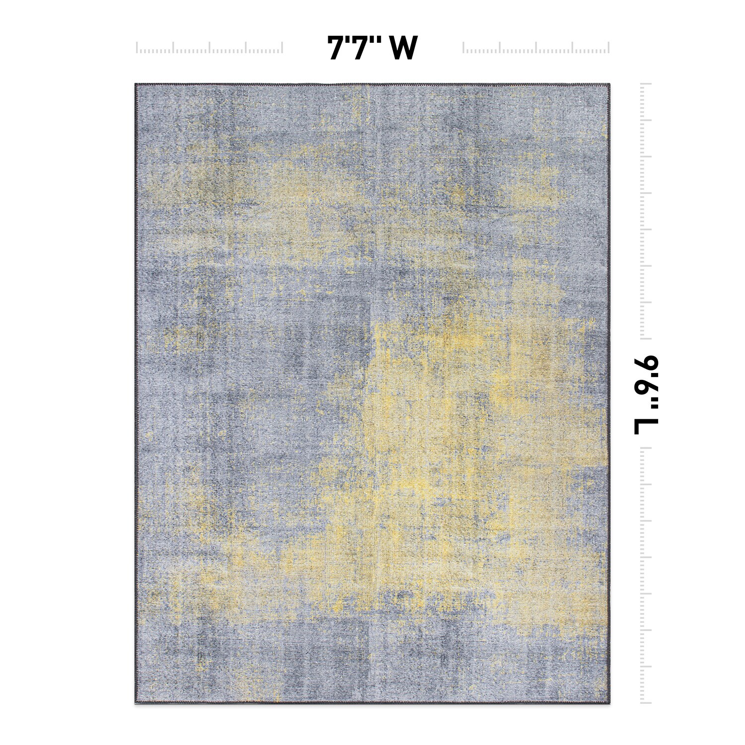 World Rug Gallery 5074YELLOW8X10 rugs - View #4