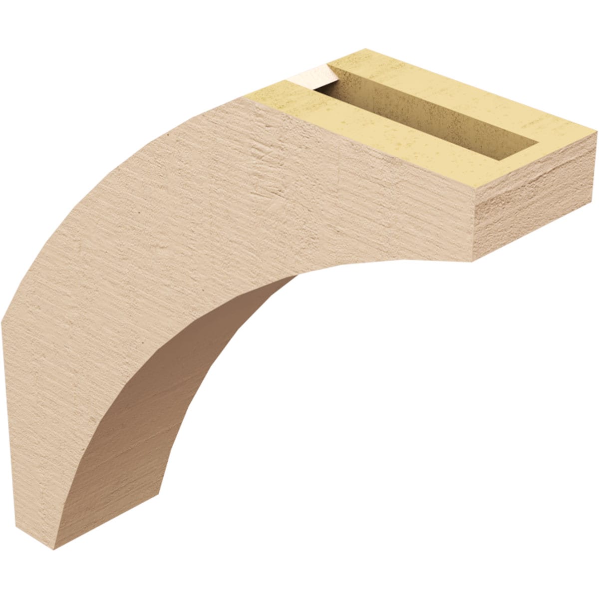 Ekena Millwork BRCUR03X12X12THRRCPR braces - View #6
