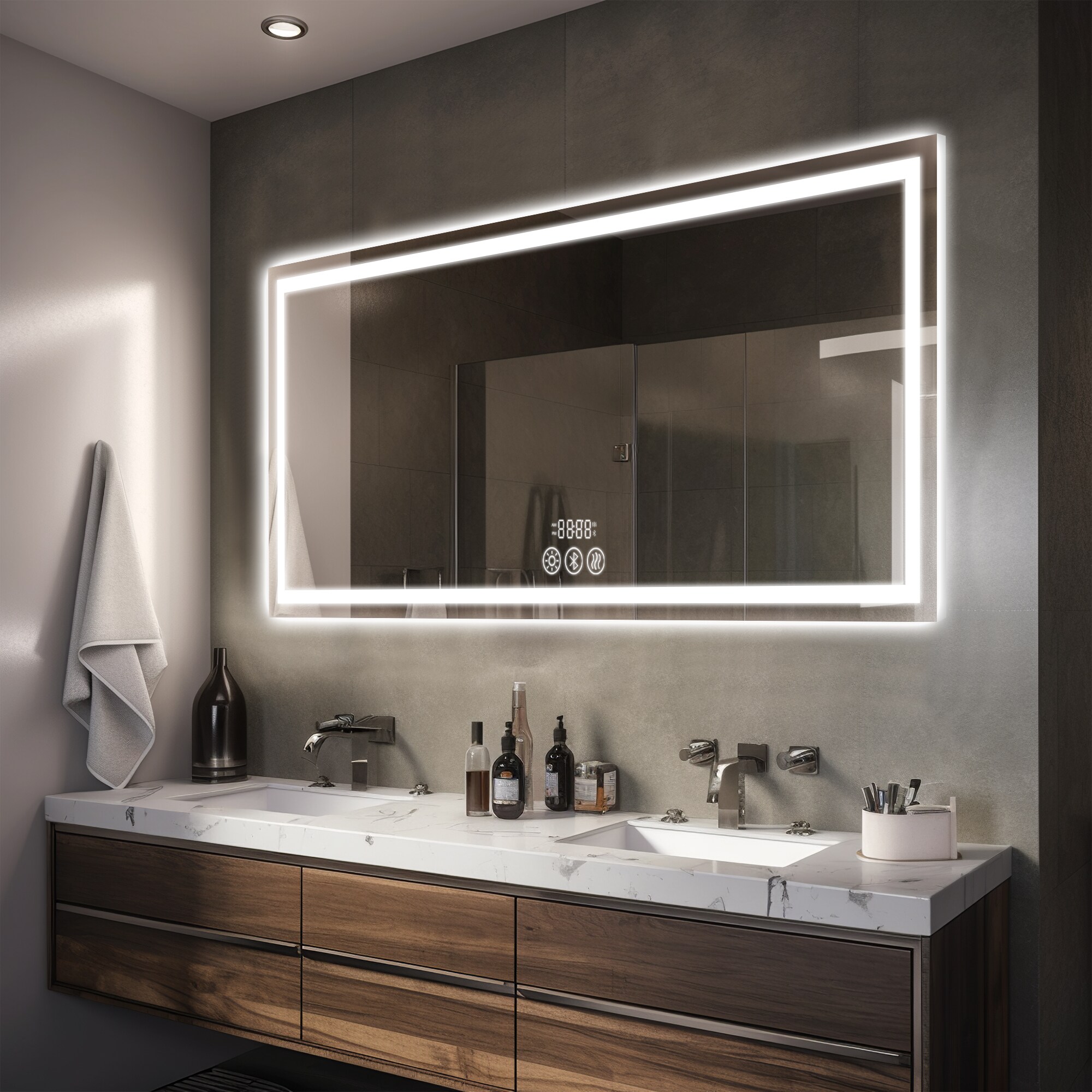 Dovelina LS-A-MR03016 Framed-Bath-Mirrors - View #6