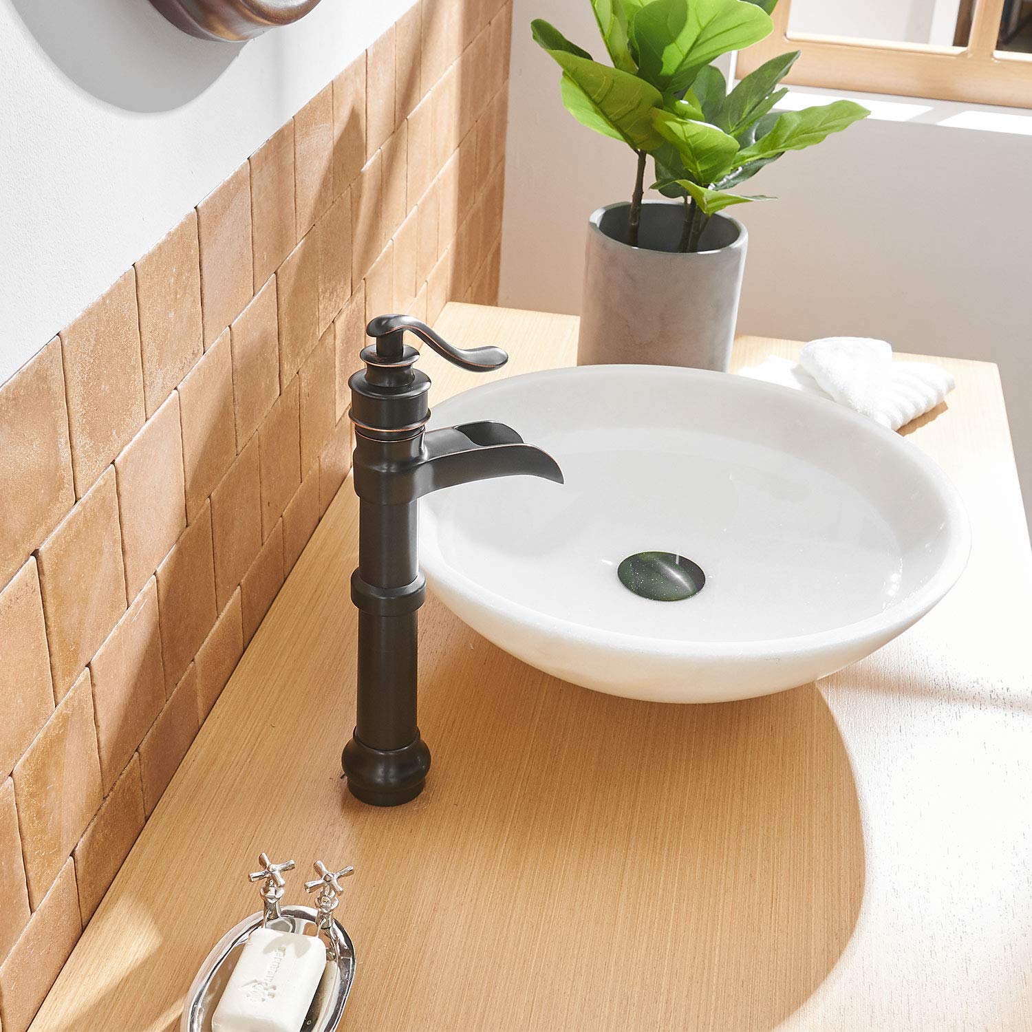 BWE A-96558H-ORB Lavatory-Faucets - View #3