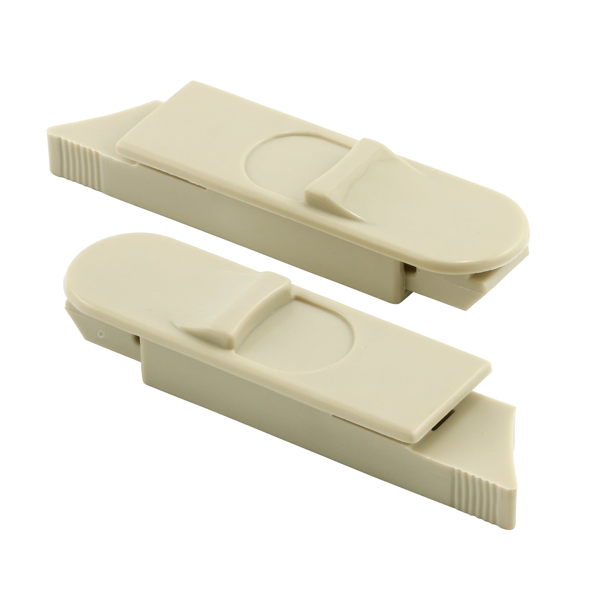 Prime-Line Spring Loaded Plastic Left and right tilt latch set #F 2925