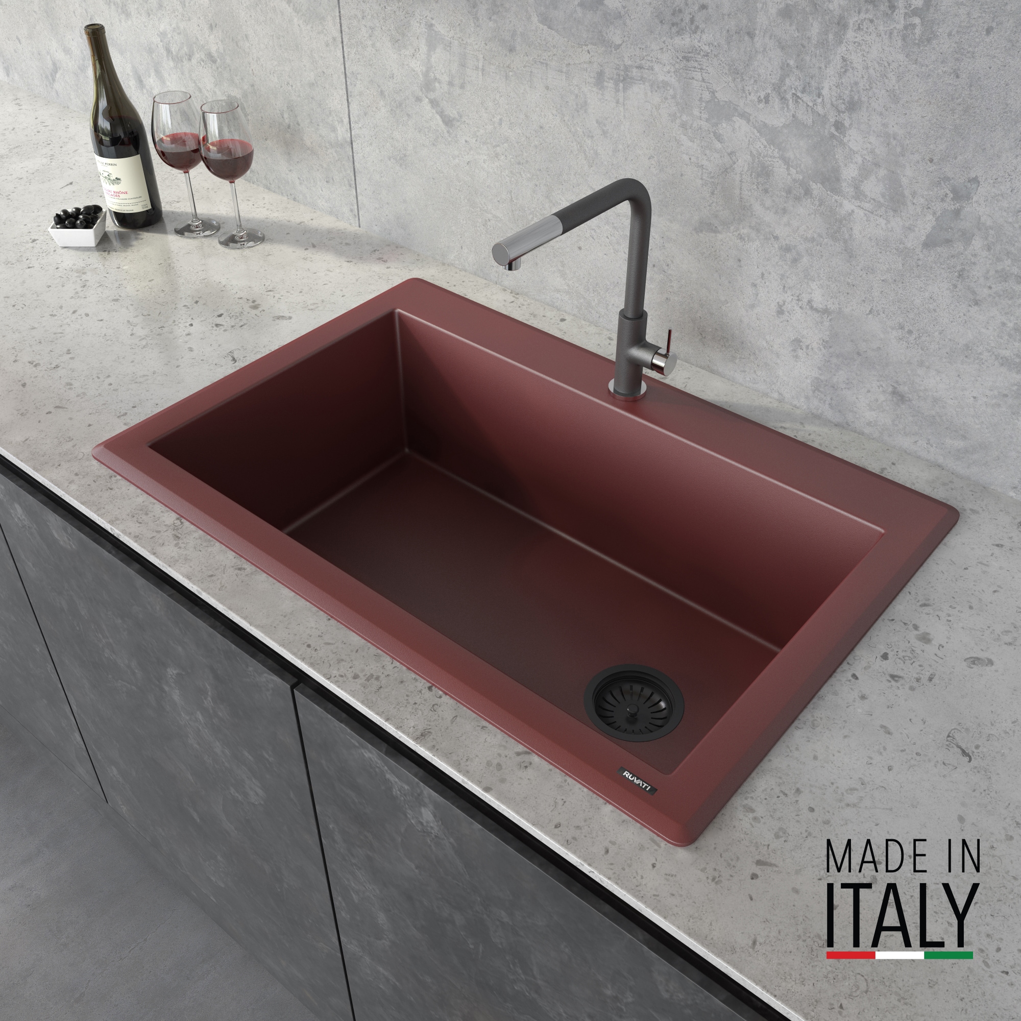 Ruvati RVG1033RD Kitchen-Sinks - View #4