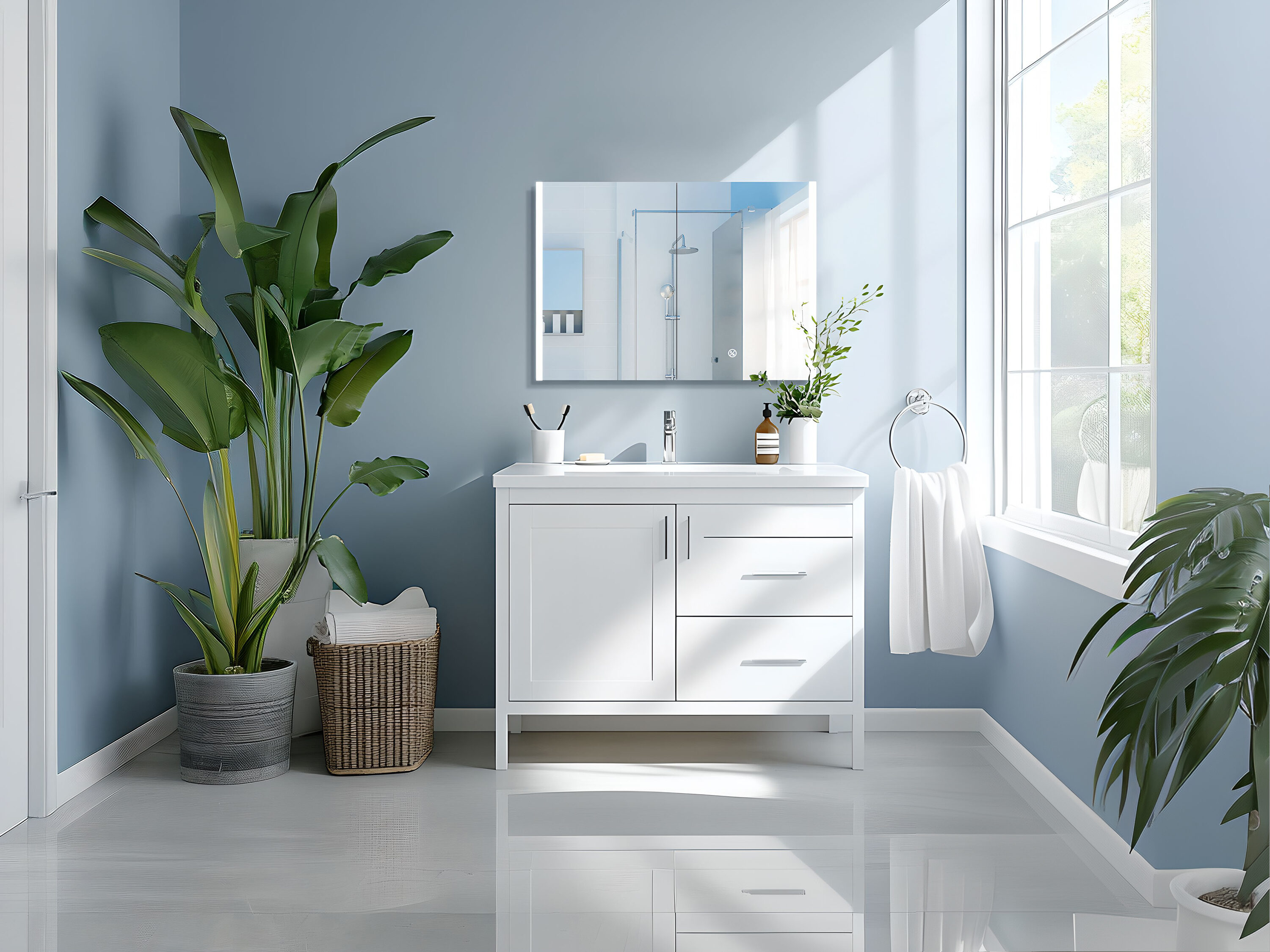 DeerValley DV-1VM0239 Bathroom-Medicine-Cabinets - View #13