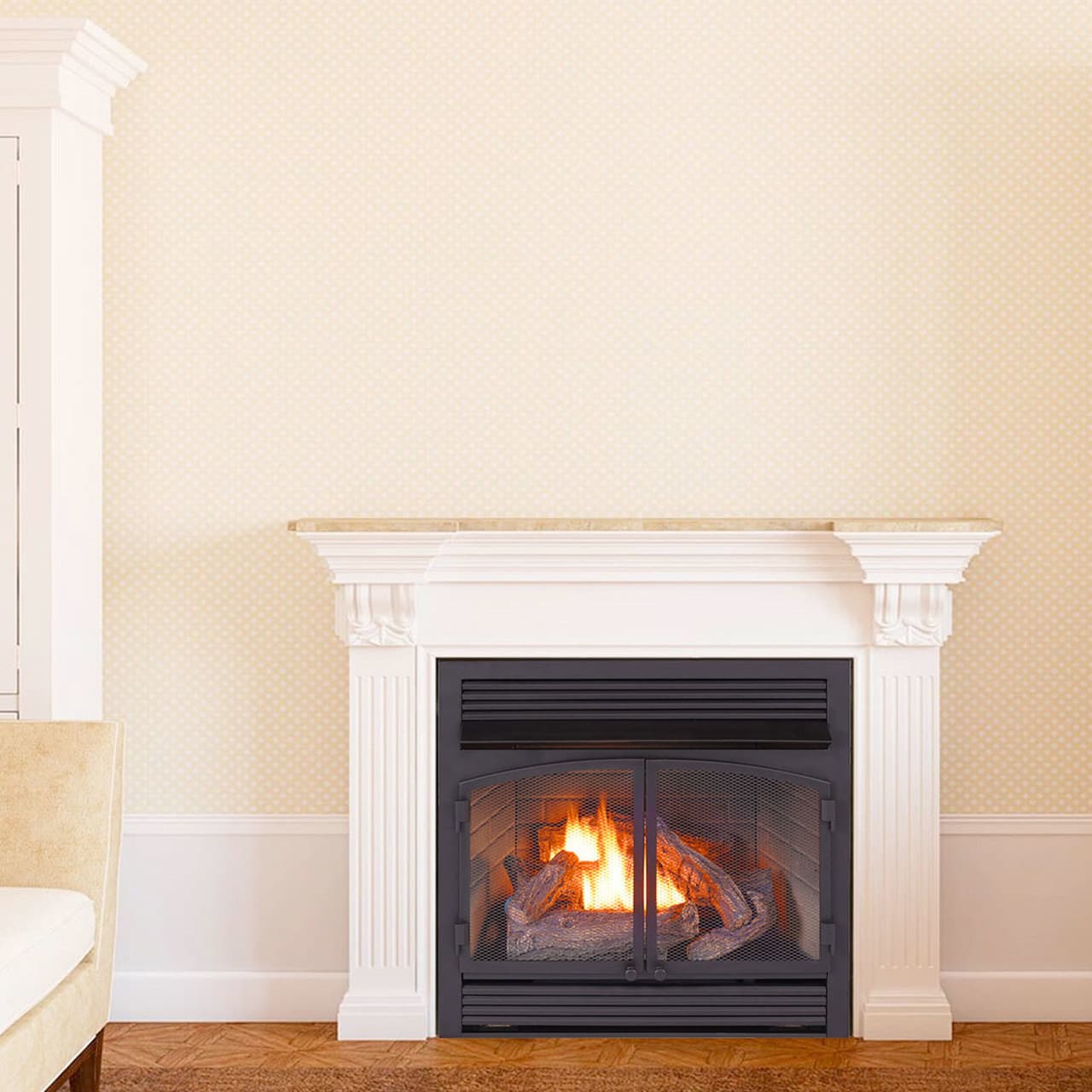 ProCom FBNSD400T-ZC Gas-Fireplace-Fireboxes - View #2
