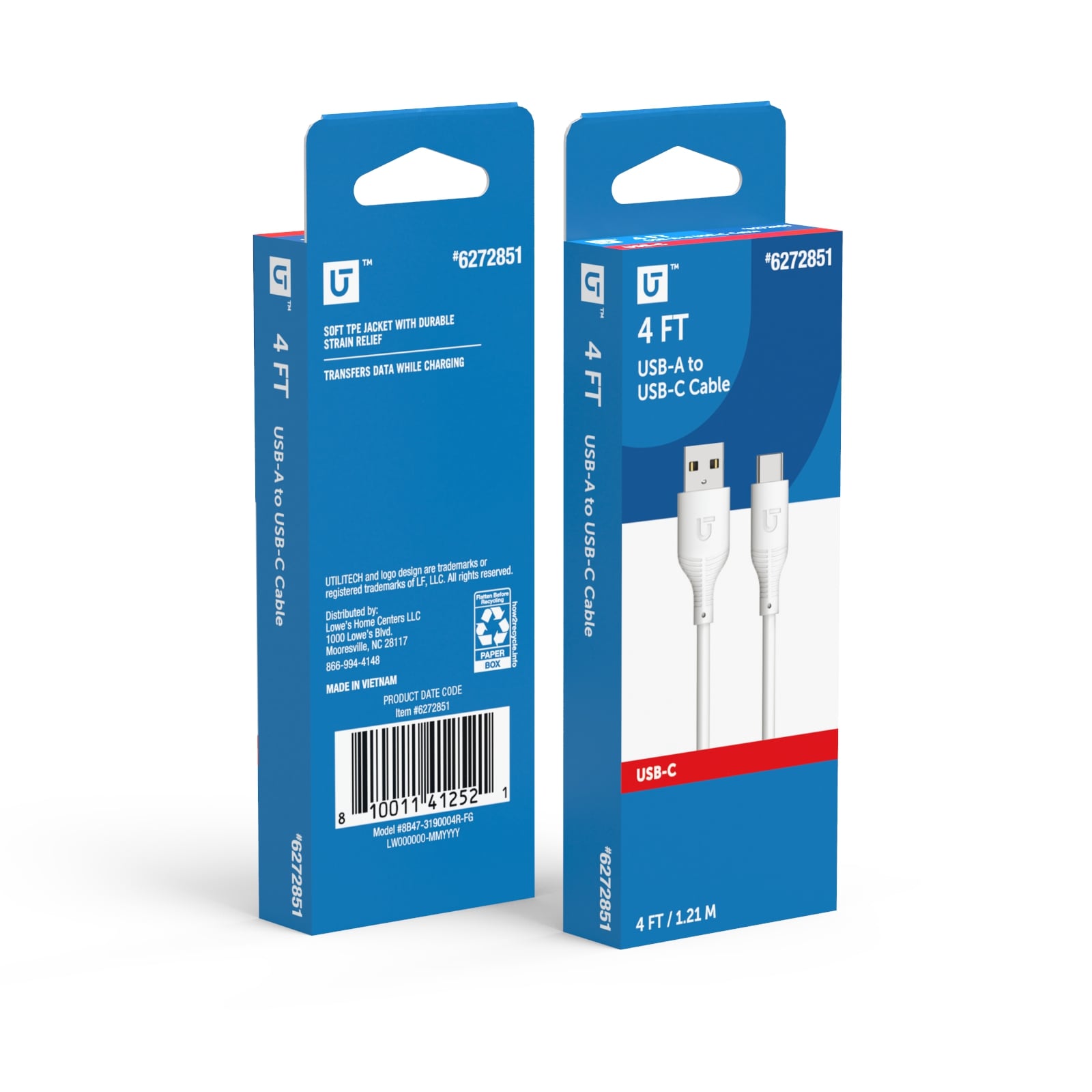 Utilitech 8B47-3190004R-FG Usb-Cable - View #6