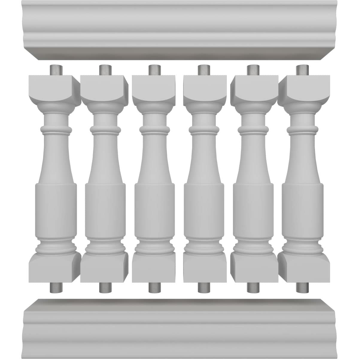 Ekena Millwork BALK38X036HMG railings - View #5