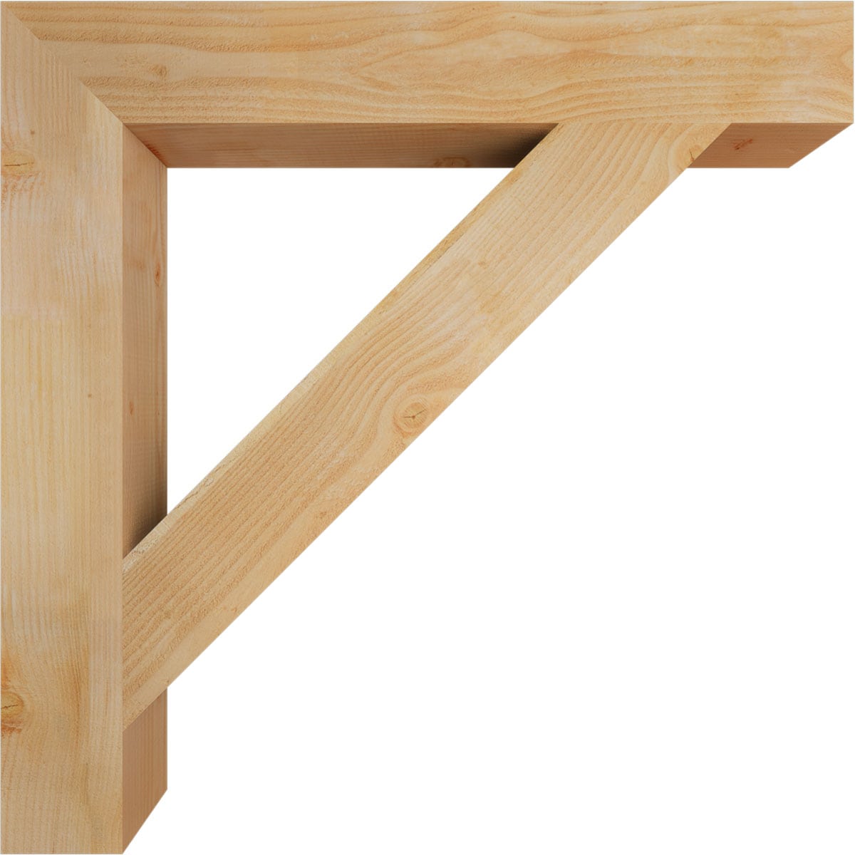 Ekena Millwork BKT06X42X42TRA05RDF Exterior-Brackets-Braces - View #3