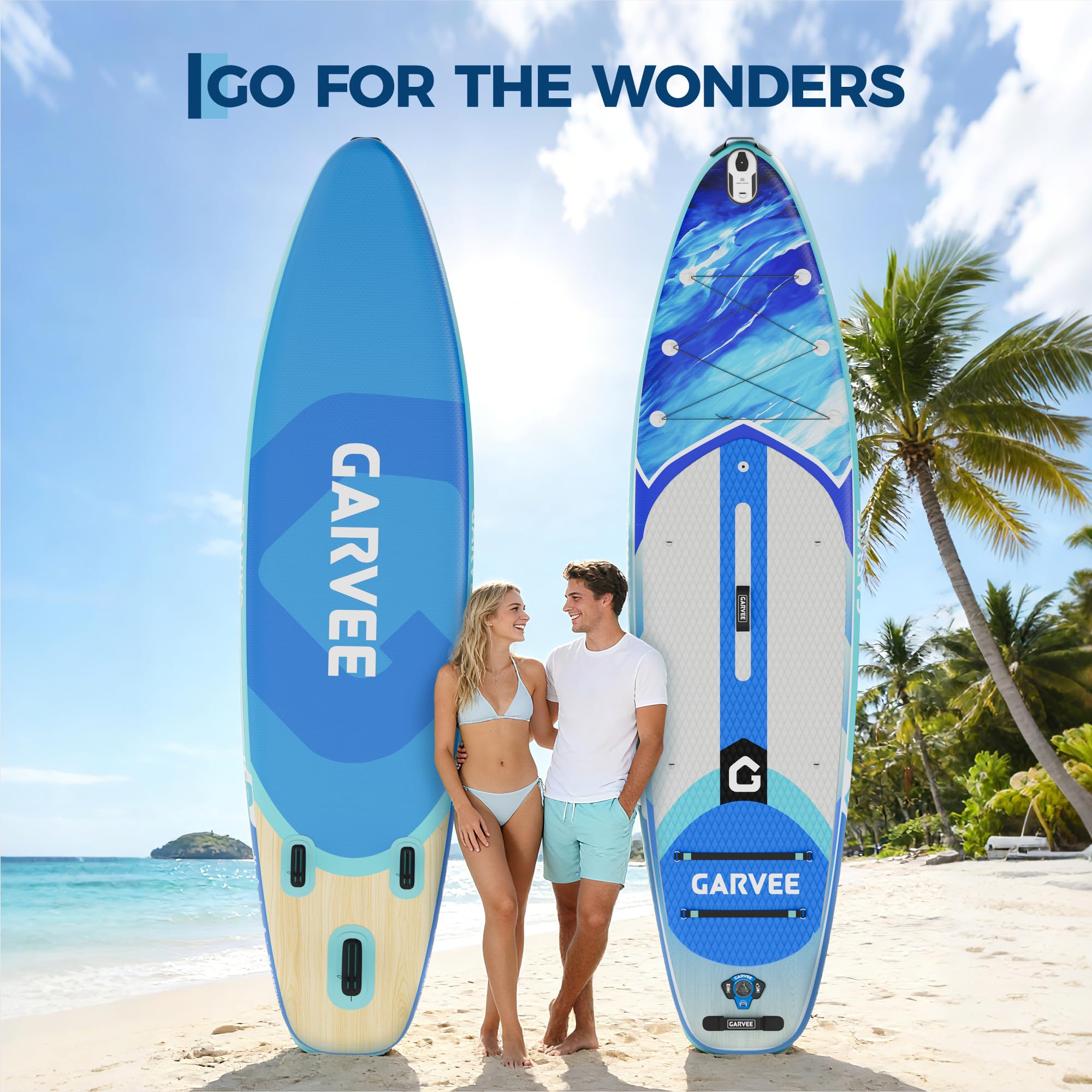 Garvee P7L5J3H1G9F2D4S6 Stand-Up-Paddle-Boards - View #4