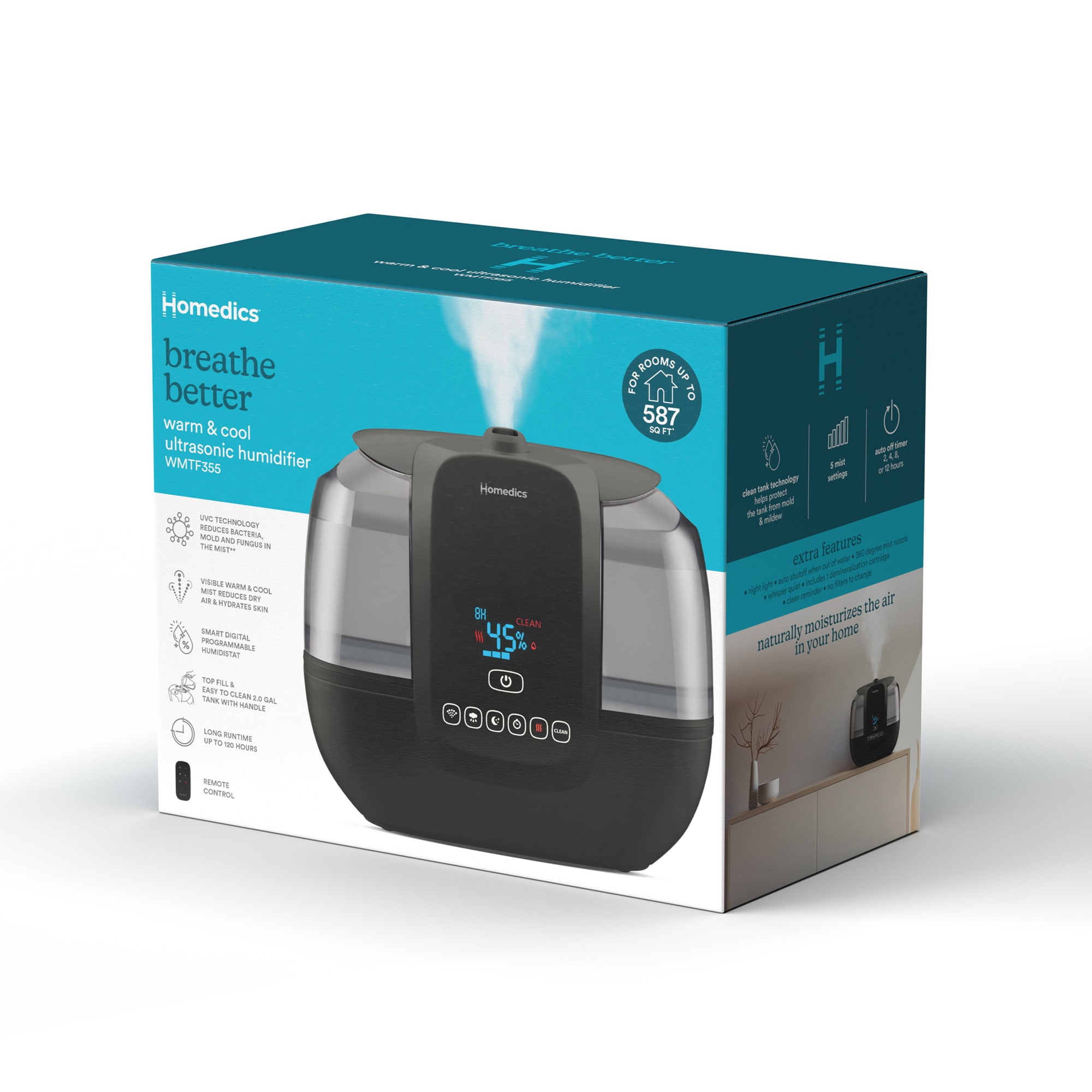 HOMEDICS UHE-WMTF355-BK t040290 - View #11