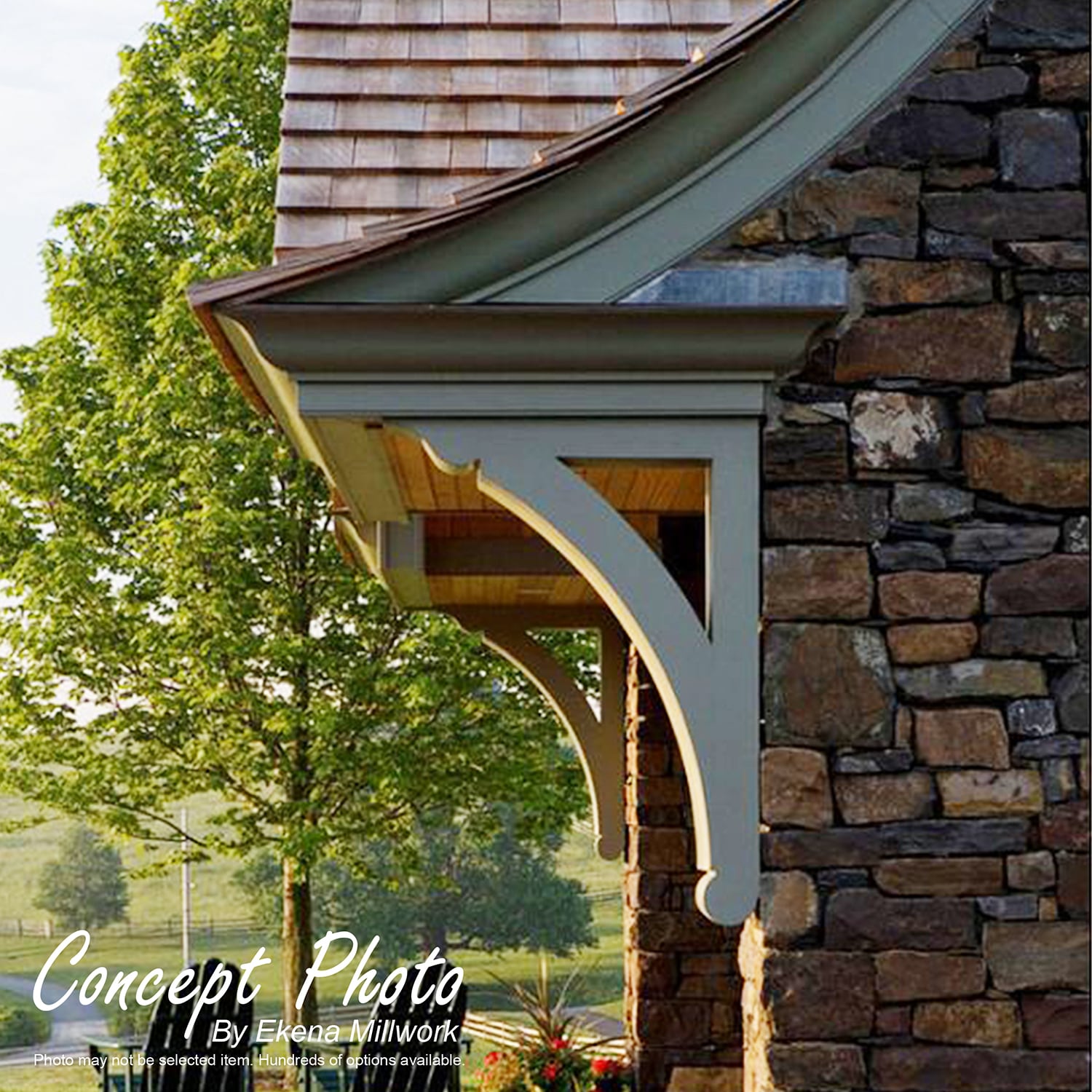 Decorative Exterior Brackets: Elevate Your Home's Curb Appeal