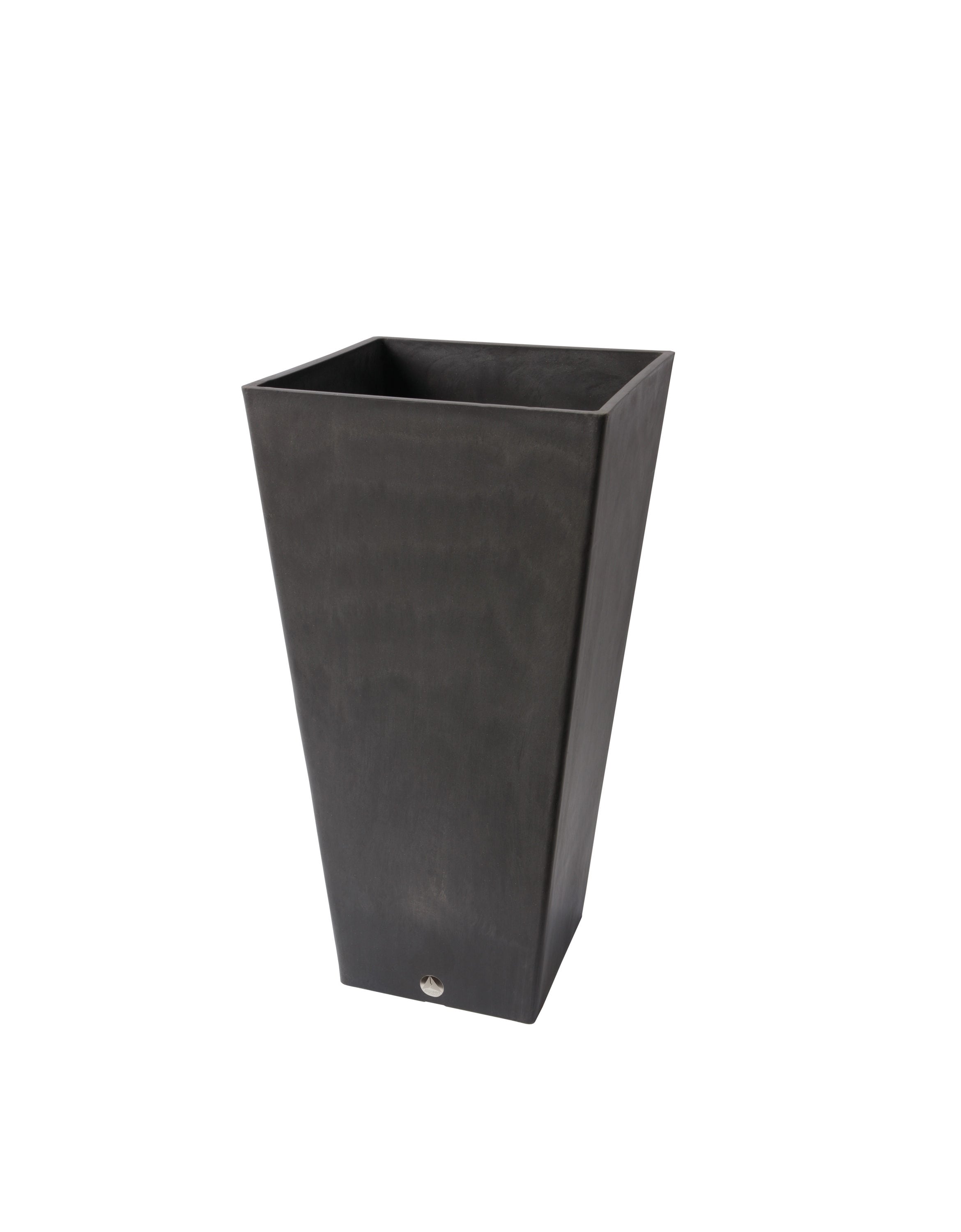 Algreen Products 17241 Square 32.0-in W x 32-in H x 32-in D Gray Mixed/Composite Indoor/Outdoor with Self Watering Planter