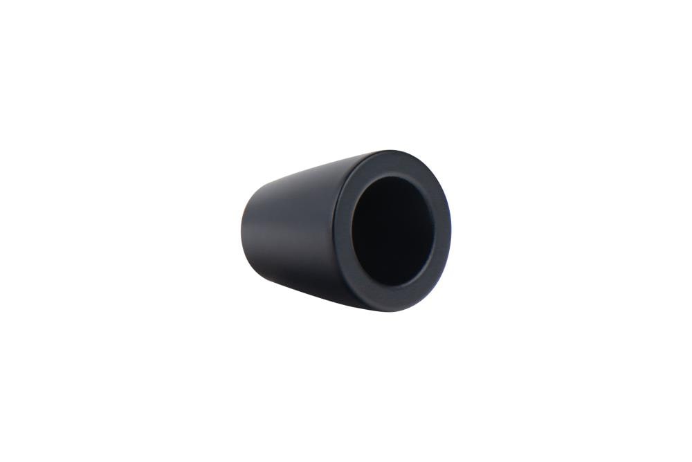 The Haven Collection 10XCAB000049MB  Matte Black Round Transitional Cabinet Knob 10 -Pack