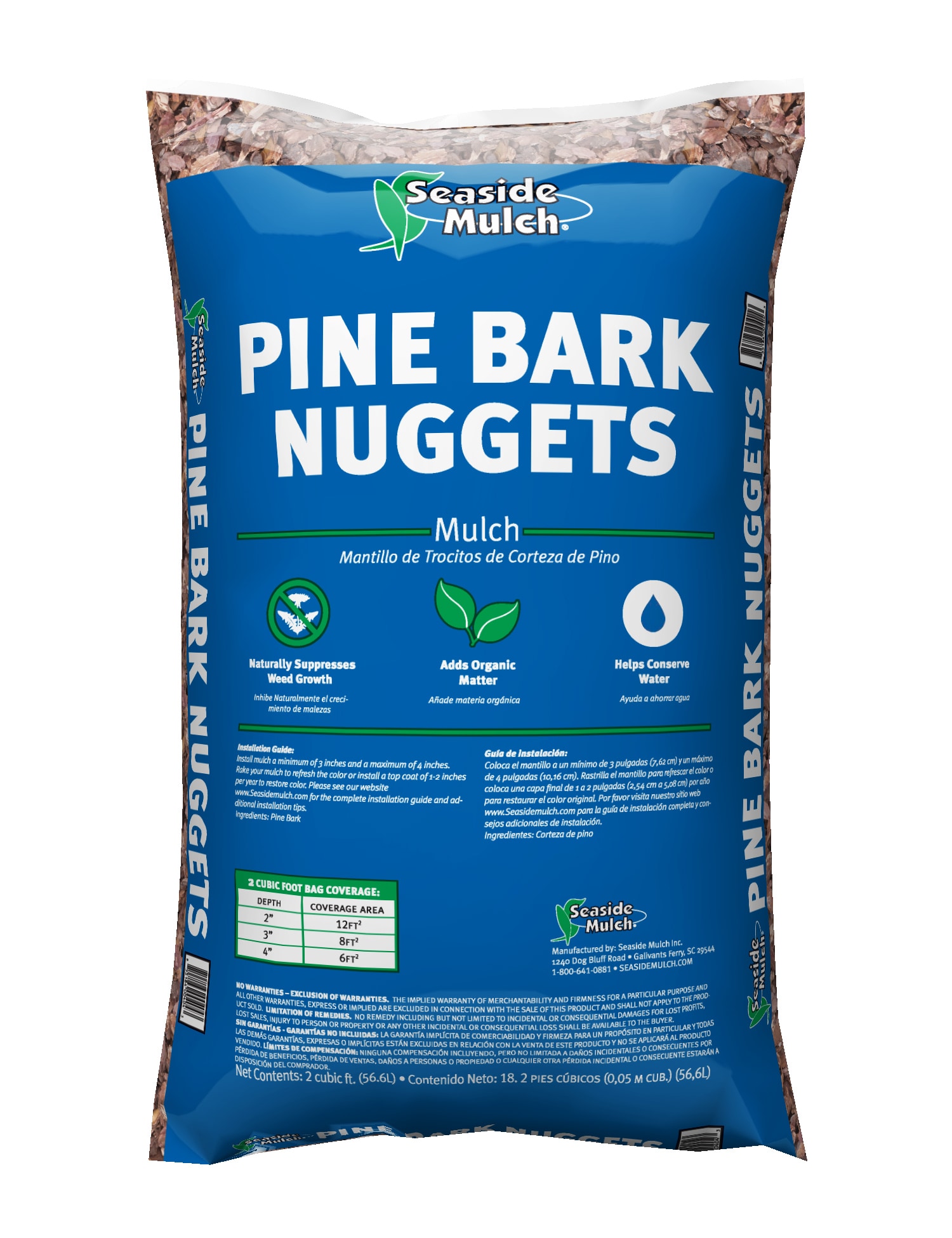 Mulch, Pine Bark Nuggets