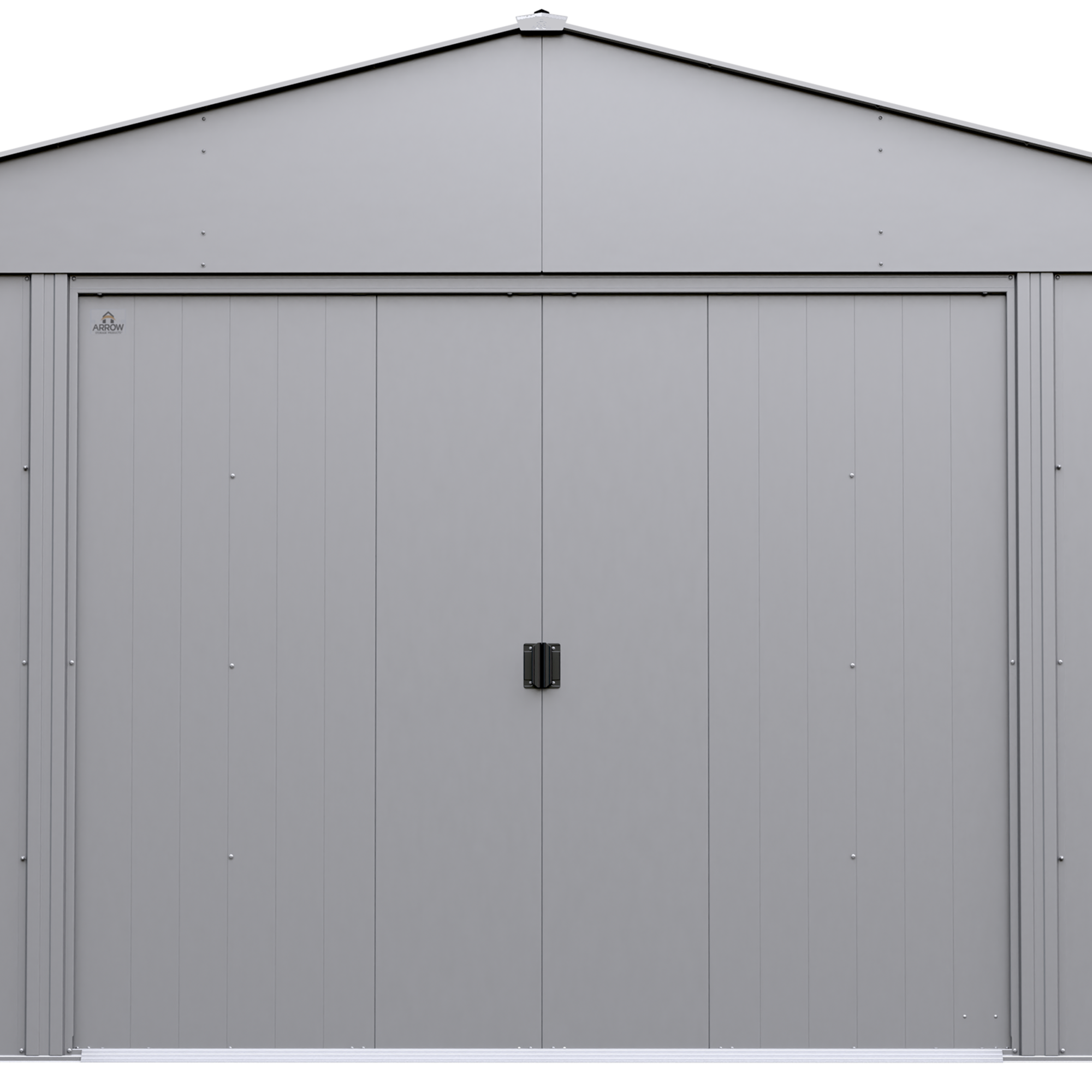 10' x 12' Anthracite Galvanized Steel Storage Shed