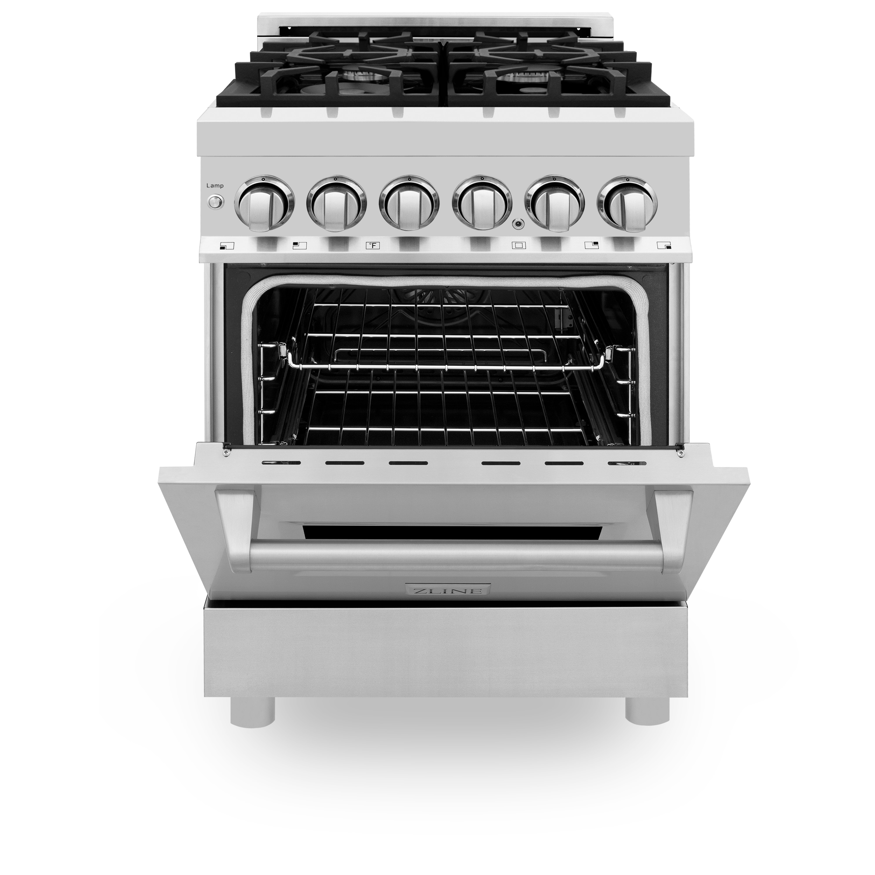 ZLINE KITCHEN & BATH RA24 Dual-Fuel-Ranges - View #6