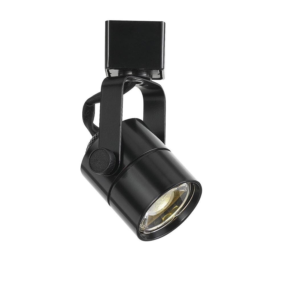 Cal Lighting HT-611S-BK Track head 1-Light Dimmable black Roundback Linear Track Lighting Head