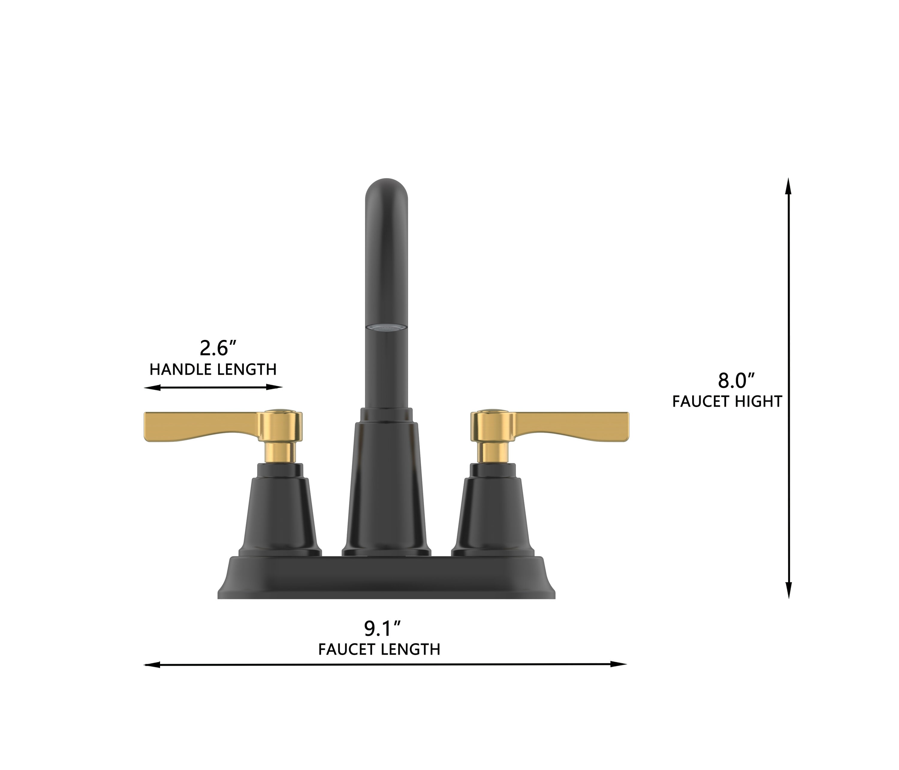 allen + roth 67130W-609068 Lavatory-Faucets - View #5